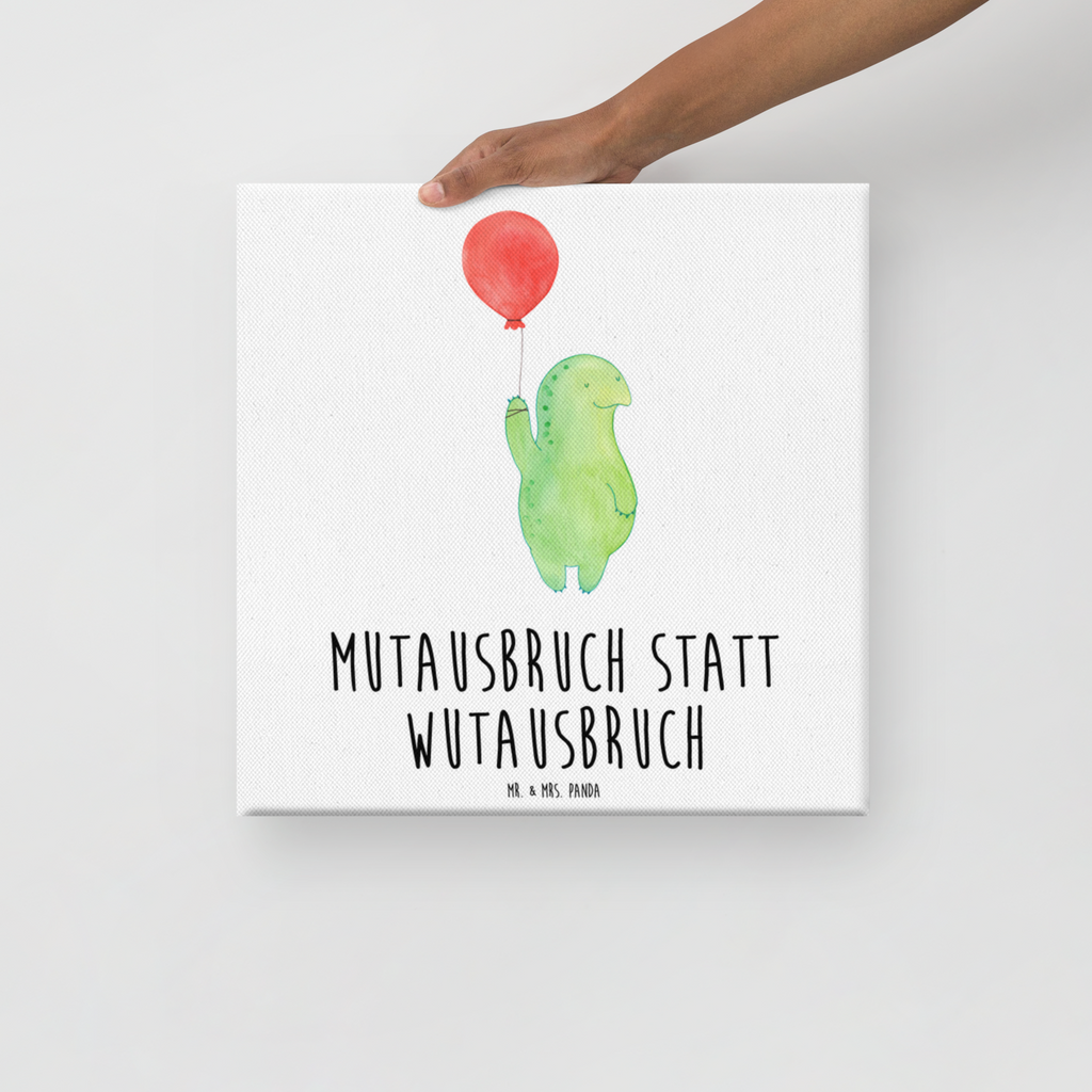 Leinwand Bild Schildkröte Luftballon Leinwand, Bild, Kunstdruck, Wanddeko, Dekoration, Schildkröte, Schildkröten, Mutausbruch, Motivation, Motivationsspruch