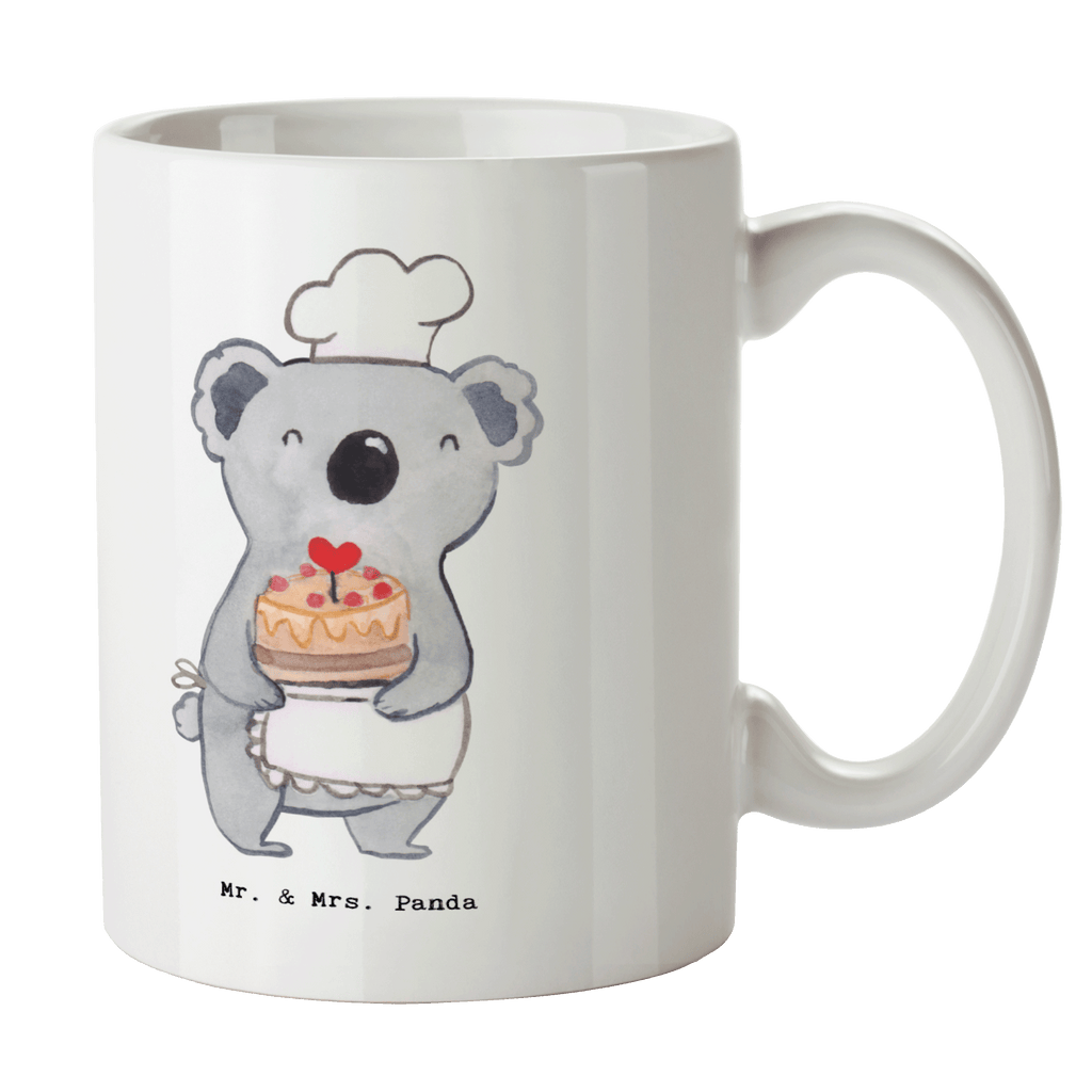 Tasse Konditor mit Herz Tasse, Kaffeetasse, Teetasse, Becher, Kaffeebecher, Teebecher, Keramiktasse, Porzellantasse, Büro Tasse, Geschenk Tasse, Tasse Sprüche, Tasse Motive, Beruf, Ausbildung, Jubiläum, Abschied, Rente, Kollege, Kollegin, Geschenk, Schenken, Arbeitskollege, Mitarbeiter, Firma, Danke, Dankeschön, Konditor, Kuchenbäcker, Patissier, Confiseur, Bäcker