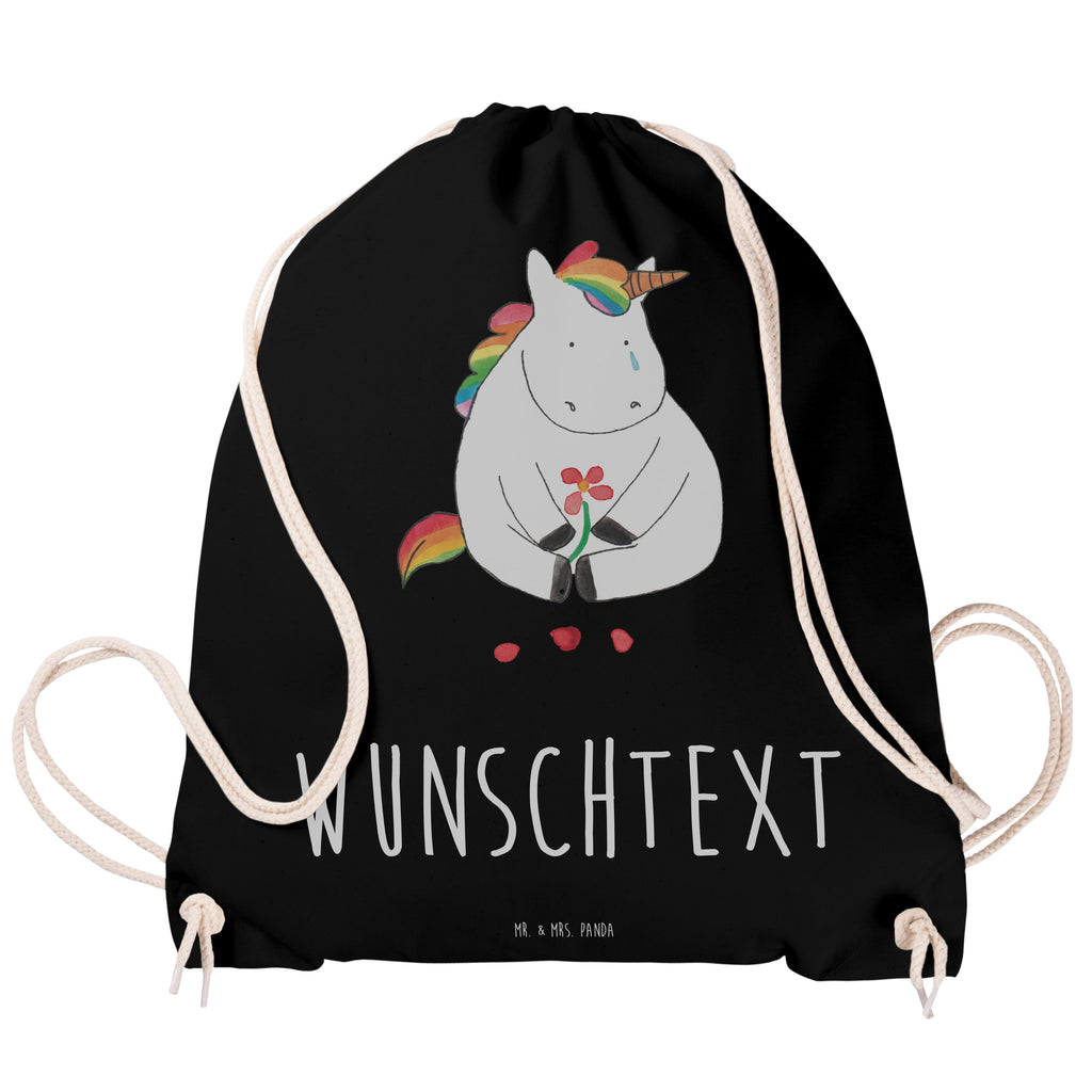 Personalisierter Sportbeutel Einhorn Traurig Personalisierter Sportbeutel, Personalisierter Beutel, Personalisierte Sporttasche, Personalisierter Tasche, Personalisierter Stoffbeutel, Personalisierter Sportbeutel Kinder, Sportbeutel mit Namen, Turnbeutel mit Namen, Beutel mit Namen, Sporttasche mit Namen, Tasche mit Namen, Stoffbeutel mit Namen, Sportbeutel Kinder mit Namen, Wunschtext, Wunschnamen, Personalisierbar, Personalisierung, Einhorn, Einhörner, Einhorn Deko, Pegasus, Unicorn, Glitzer, Trösten. Freundschaft, Freunde, Liebe, Trauer, Grußkarte, Blume