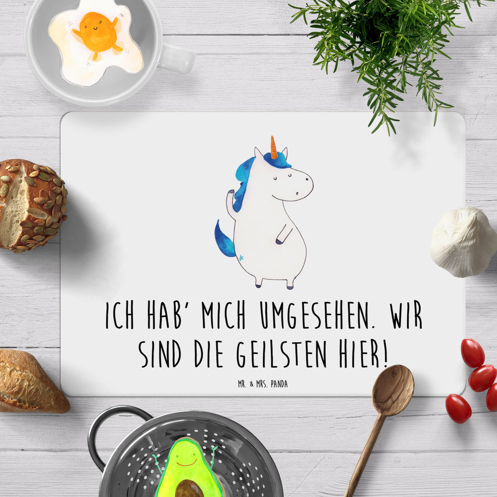 Tischset Einhorn Mann Tischset, Tischuntersetzer, Platzset, Tischsets abwaschbar, Tischunterlage, Einhorn, Einhörner, Einhorn Deko, Pegasus, Unicorn, cool, Mann, Freundin, Familie, bester Freund, BFF, Party, hübsch, beste