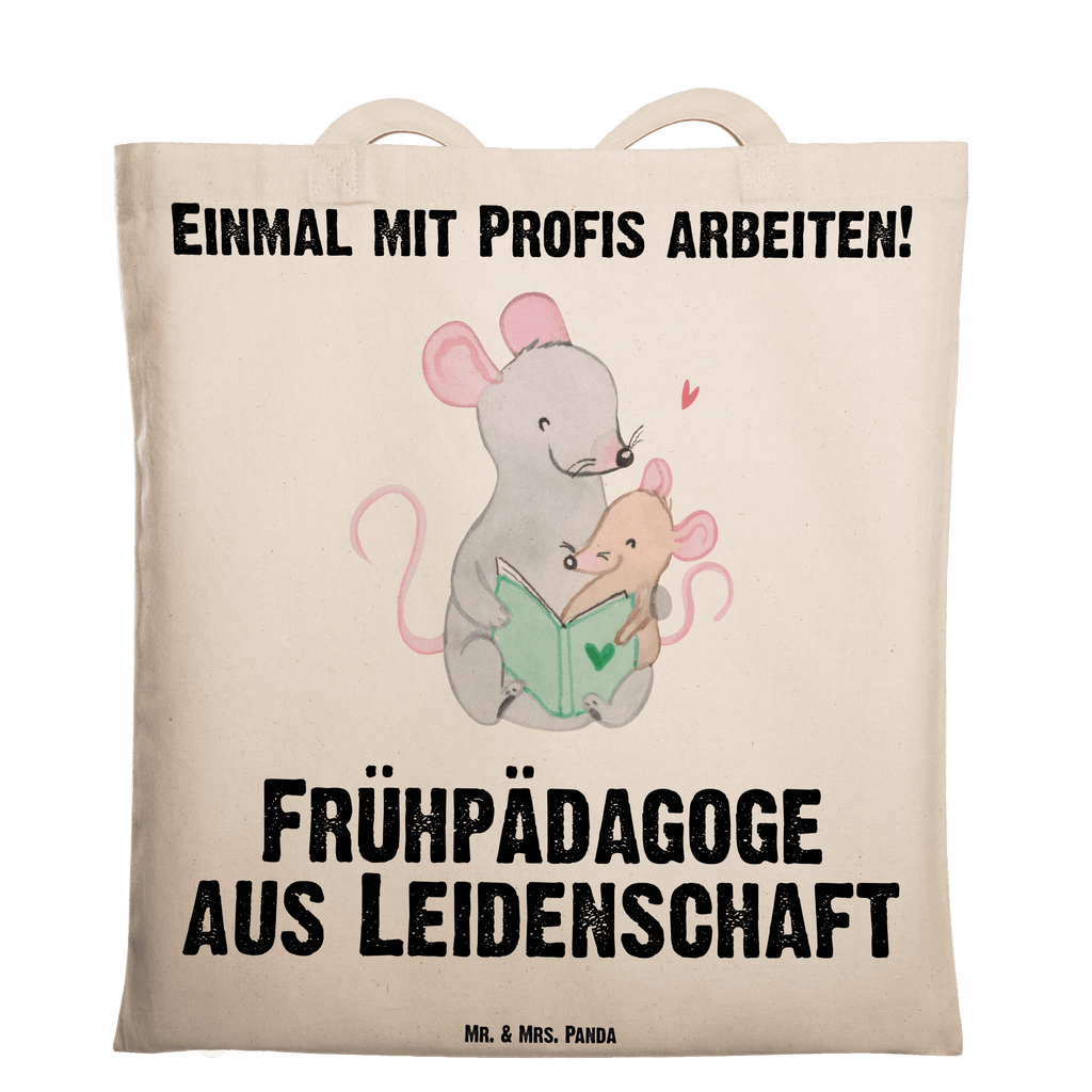 Tragetasche Frühpädagoge aus Leidenschaft Beuteltasche, Beutel, Einkaufstasche, Jutebeutel, Stoffbeutel, Tasche, Shopper, Umhängetasche, Strandtasche, Schultertasche, Stofftasche, Tragetasche, Badetasche, Jutetasche, Einkaufstüte, Laptoptasche, Beruf, Ausbildung, Jubiläum, Abschied, Rente, Kollege, Kollegin, Geschenk, Schenken, Arbeitskollege, Mitarbeiter, Firma, Danke, Dankeschön, Frühpädagoge, Frühpädagogik, Studium