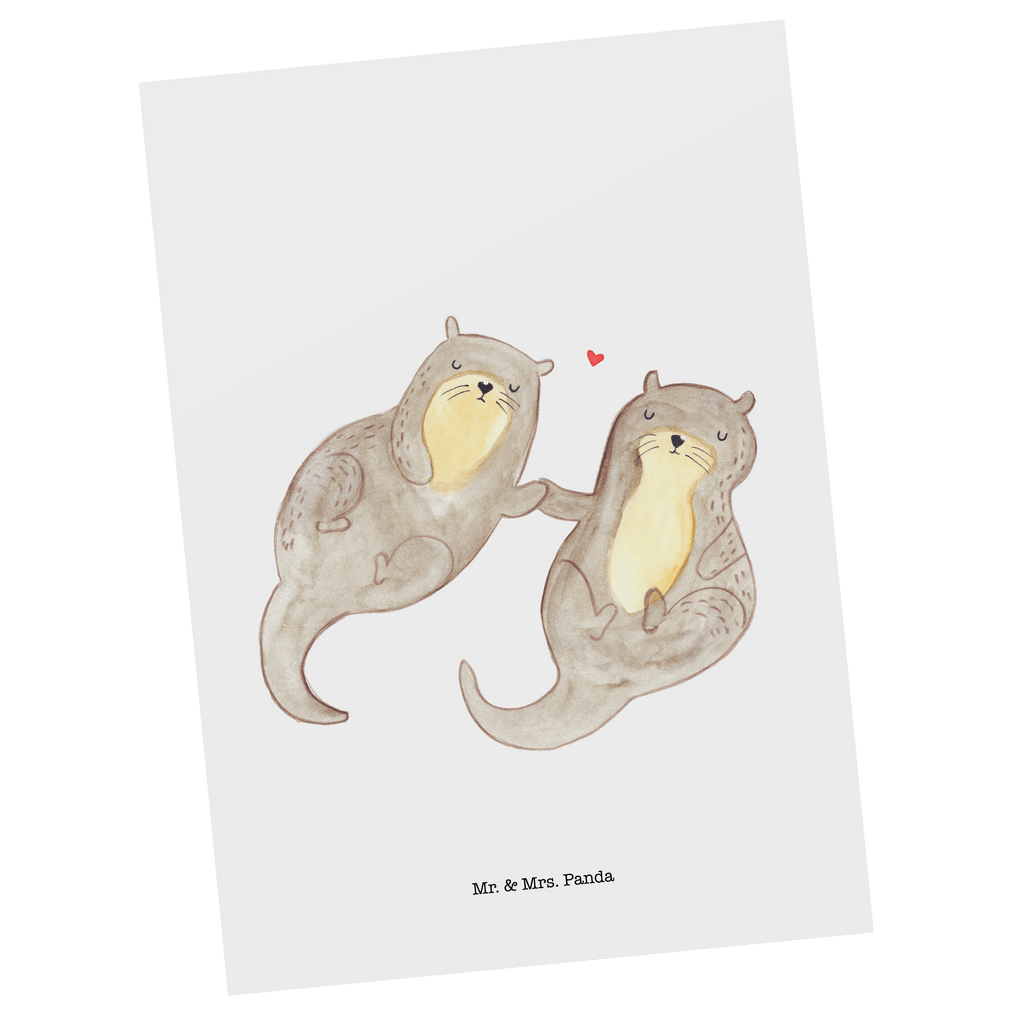 Postkarte Otter Hände halten Postkarte, Karte, Geschenkkarte, Grußkarte, Einladung, Ansichtskarte, Geburtstagskarte, Einladungskarte, Dankeskarte, Ansichtskarten, Einladung Geburtstag, Einladungskarten Geburtstag, Otter, Fischotter, Seeotter, Otter Seeotter See Otter