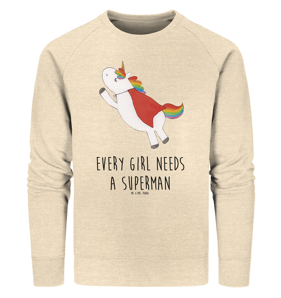 Organic Pullover Einhorn Super Pullover, Pullover Männer, Pullover Frauen, Sweatshirt, Sweatshirt Männer, Sweatshirt Frauen, Unisex, Einhorn, Einhörner, Einhorn Deko, Pegasus, Unicorn, Traummann, Superheld, Held, Freundin, Geschenk, Girl, Mädchen