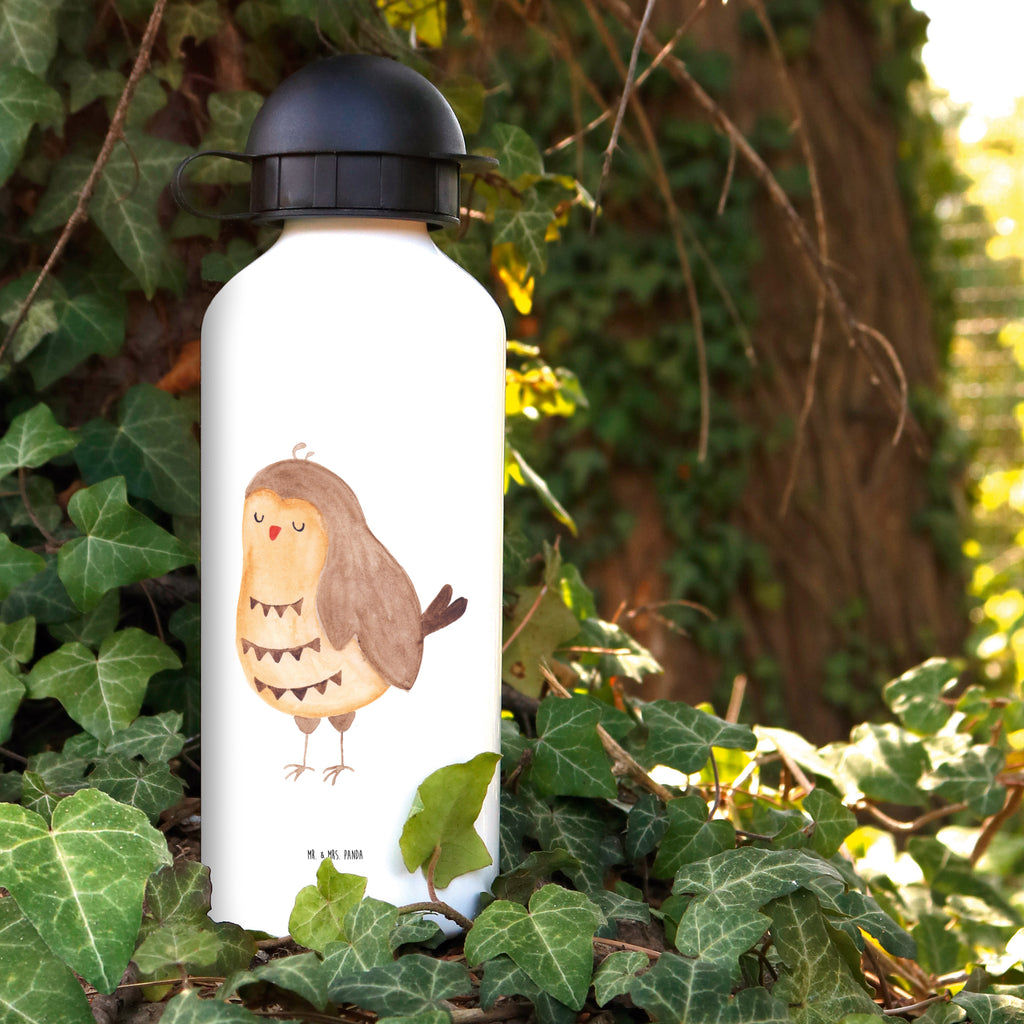 Kindertrinkflasche Eule Zufrieden Kindertrinkflasche, Kinder Trinkflasche, Trinkflasche, Flasche, Kinderflasche, Kinder, Kids, Kindergarten Flasche, Grundschule, Jungs, Mädchen, Eule, Eule Spruch, Eule deko, Owl, Liebe Spruch, Romantisch, Wortspiel lustig, Spruch schön, Geschenk Hochzeitstag