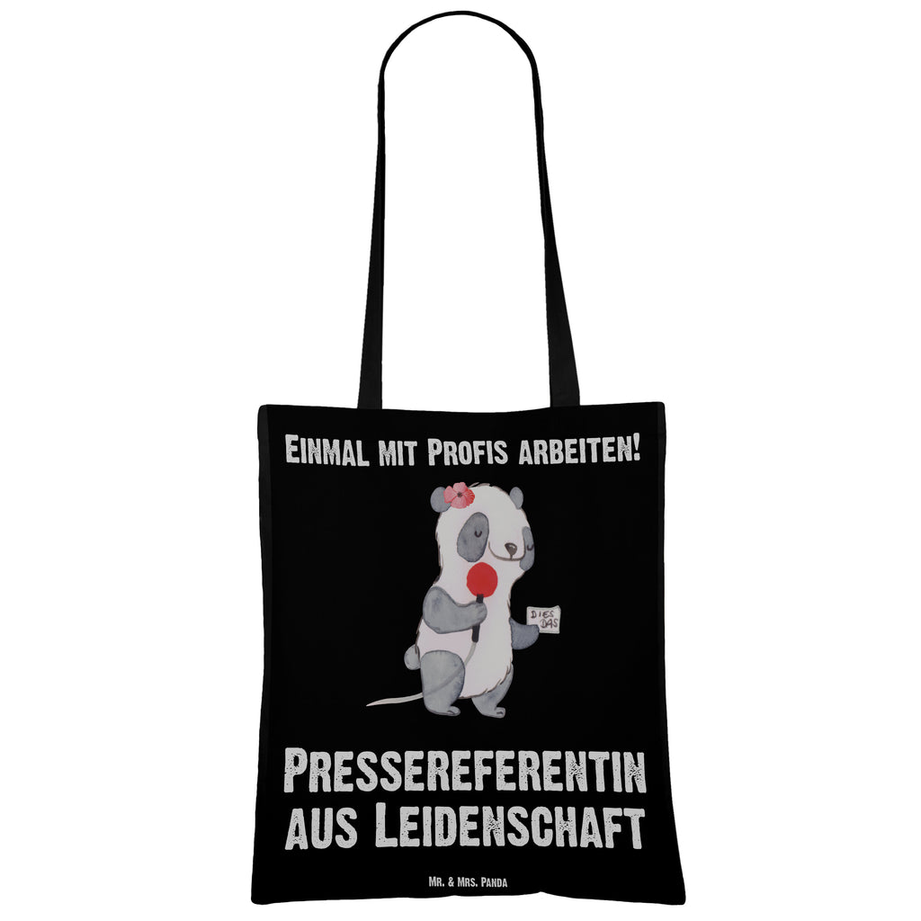 Tragetasche Pressereferentin aus Leidenschaft Beuteltasche, Beutel, Einkaufstasche, Jutebeutel, Stoffbeutel, Tasche, Shopper, Umhängetasche, Strandtasche, Schultertasche, Stofftasche, Tragetasche, Badetasche, Jutetasche, Einkaufstüte, Laptoptasche, Beruf, Ausbildung, Jubiläum, Abschied, Rente, Kollege, Kollegin, Geschenk, Schenken, Arbeitskollege, Mitarbeiter, Firma, Danke, Dankeschön, Pressereferentin, Pressemitarbeiterin, Presseagentur, Studium