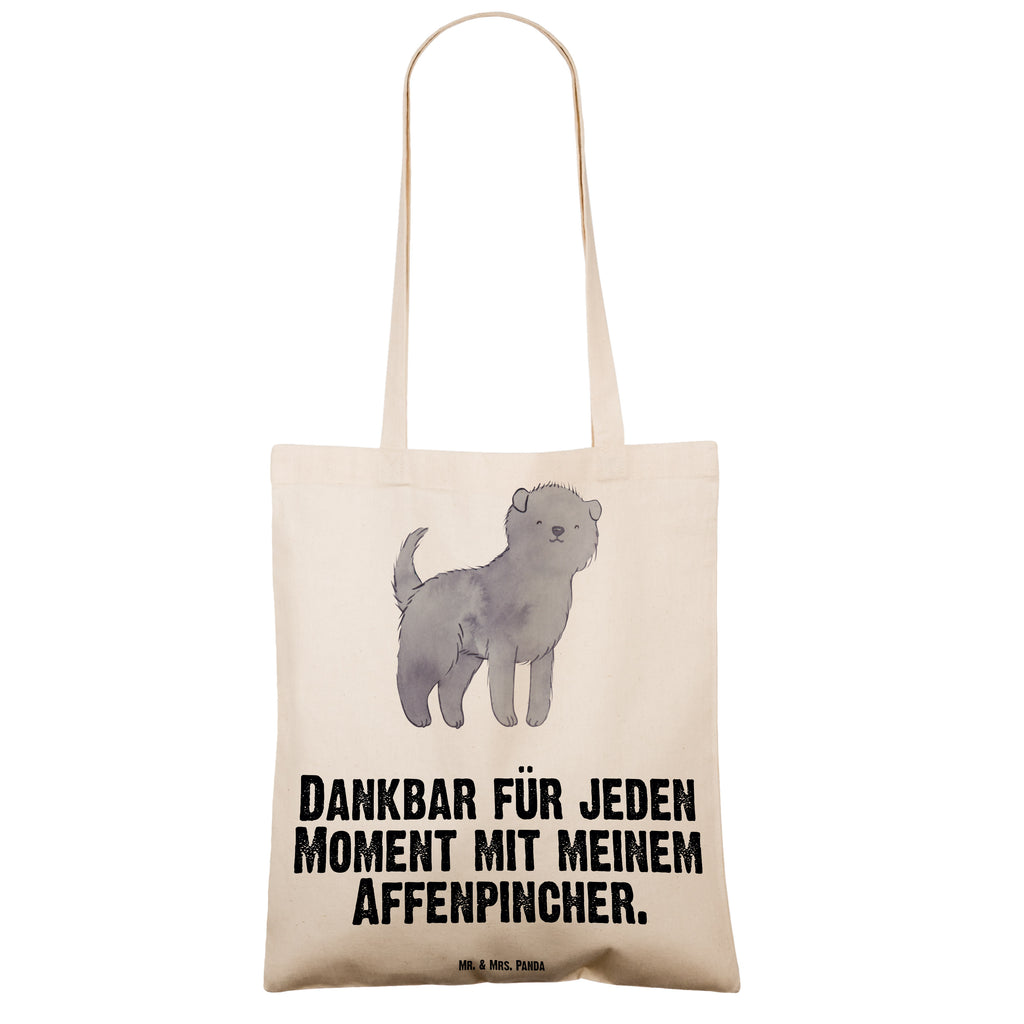 Tragetasche Affenpincher Moment Beuteltasche, Beutel, Einkaufstasche, Jutebeutel, Stoffbeutel, Tasche, Shopper, Umhängetasche, Strandtasche, Schultertasche, Stofftasche, Tragetasche, Badetasche, Jutetasche, Einkaufstüte, Laptoptasche, Hund, Hunderasse, Rassehund, Hundebesitzer, Geschenk, Tierfreund, Schenken, Welpe, Affenpincher