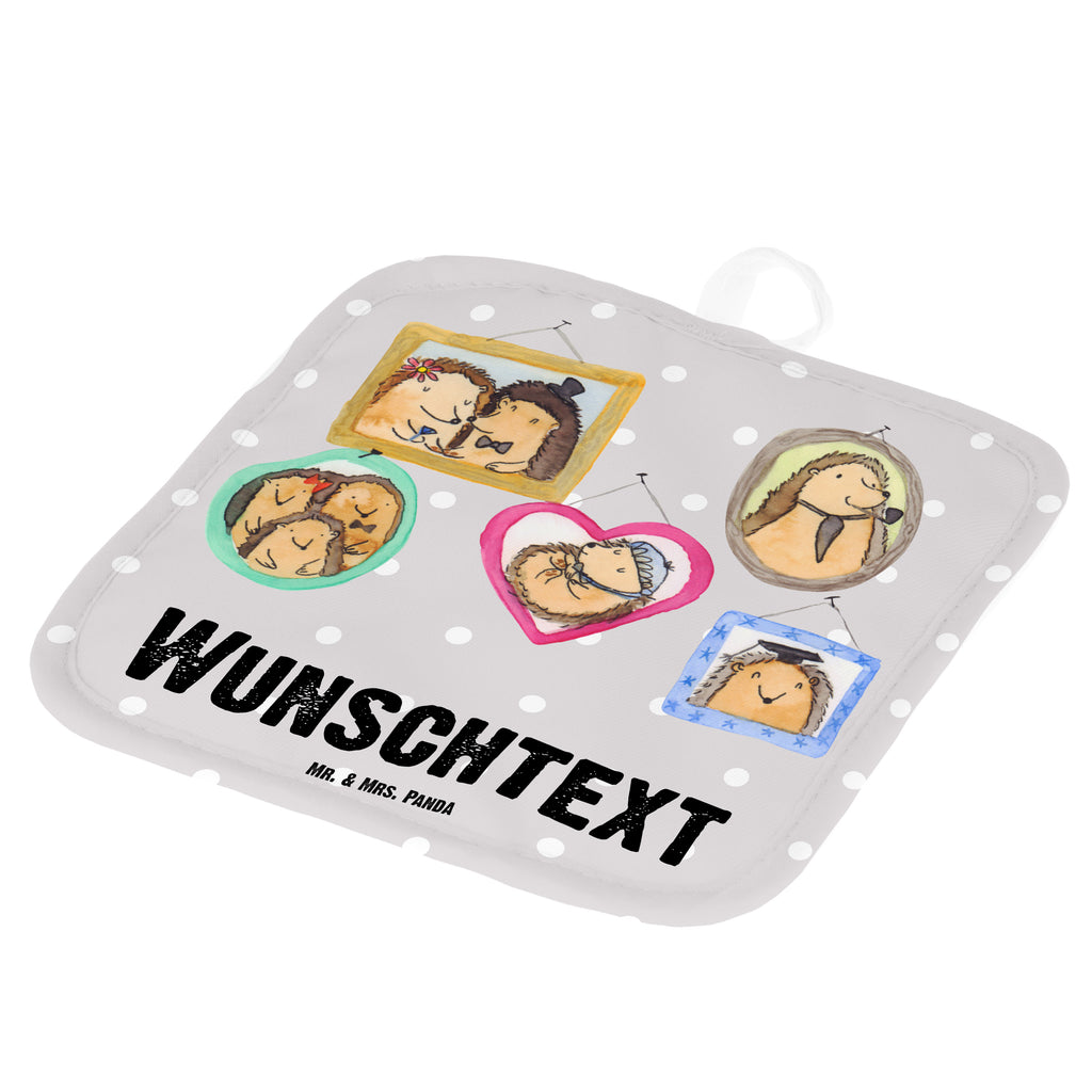 Personalisierte Topflappen Igel Familie Topflappen personalisiert, Personalisierte Topfuntersetzer, Personalisierter Ofenhandschuh, Topflappen Set personalisiert, Topflappen mit Namen, Namensaufdruck, Familie, Vatertag, Muttertag, Bruder, Schwester, Mama, Papa, Oma, Opa, Liebe, Igel, Bilder, Zusammenhalt, Glück