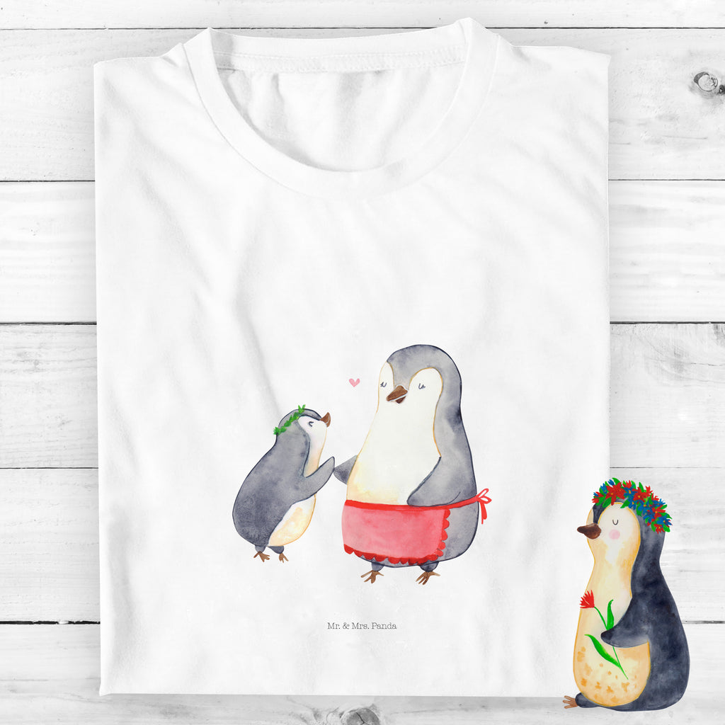 Organic Kinder T-Shirt Pinguin mit Kind Kinder T-Shirt, Kinder T-Shirt Mädchen, Kinder T-Shirt Jungen, Familie, Vatertag, Muttertag, Bruder, Schwester, Mama, Papa, Oma, Opa, Geschenk, Mami, Mutti, Mutter, Geburststag