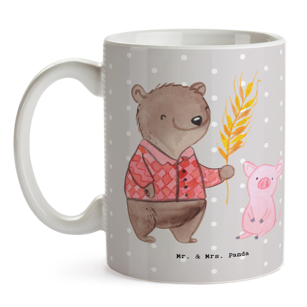 Tasse Bauer mit Herz Tasse, Kaffeetasse, Teetasse, Becher, Kaffeebecher, Teebecher, Keramiktasse, Porzellantasse, Büro Tasse, Geschenk Tasse, Tasse Sprüche, Tasse Motive, Kaffeetassen, Tasse bedrucken, Designer Tasse, Cappuccino Tassen, Schöne Teetassen, Beruf, Ausbildung, Jubiläum, Abschied, Rente, Kollege, Kollegin, Geschenk, Schenken, Arbeitskollege, Mitarbeiter, Firma, Danke, Dankeschön, Landwirt; Bauer, Tierwirt, Agronom, Farmer, Bauernhof