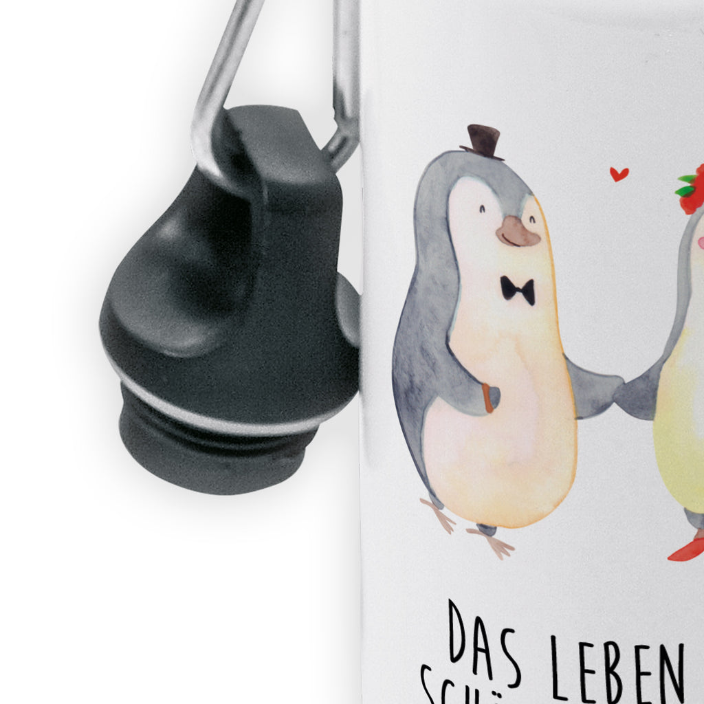 Kindertrinkflasche Pinguin Heirat Kindertrinkflasche, Kinder Trinkflasche, Trinkflasche, Flasche, Kinderflasche, Kinder, Kids, Kindergarten Flasche, Grundschule, Jungs, Mädchen, Liebe, Partner, Freund, Freundin, Ehemann, Ehefrau, Heiraten, Verlobung, Heiratsantrag, Liebesgeschenk, Jahrestag, Hocheitstag