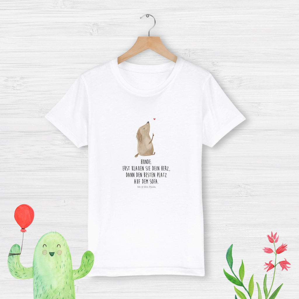 Organic Kinder T-Shirt Hund Liebe Kinder T-Shirt, Kinder T-Shirt Mädchen, Kinder T-Shirt Jungen, Hund, Hundemotiv, Haustier, Hunderasse, Tierliebhaber, Hundebesitzer, Sprüche, Liebe, Hundeglück, Hundeliebe, Hunde, Frauchen