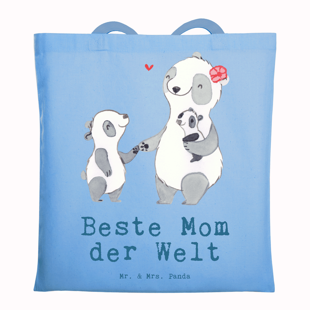 Tragetasche Panda Beste Mom der Welt Beuteltasche, Beutel, Einkaufstasche, Jutebeutel, Stoffbeutel, Tasche, Shopper, Umhängetasche, Strandtasche, Schultertasche, Stofftasche, Tragetasche, Badetasche, Jutetasche, Einkaufstüte, Laptoptasche, für, Dankeschön, Geschenk, Schenken, Geburtstag, Geburtstagsgeschenk, Geschenkidee, Danke, Bedanken, Mitbringsel, Freude machen, Geschenktipp, Mom, Mommy, Mama, Mami, Mutter, Muttertag, Mutti, Ma, Tochter, Sohn, Beste Mama, Beste, Supermama