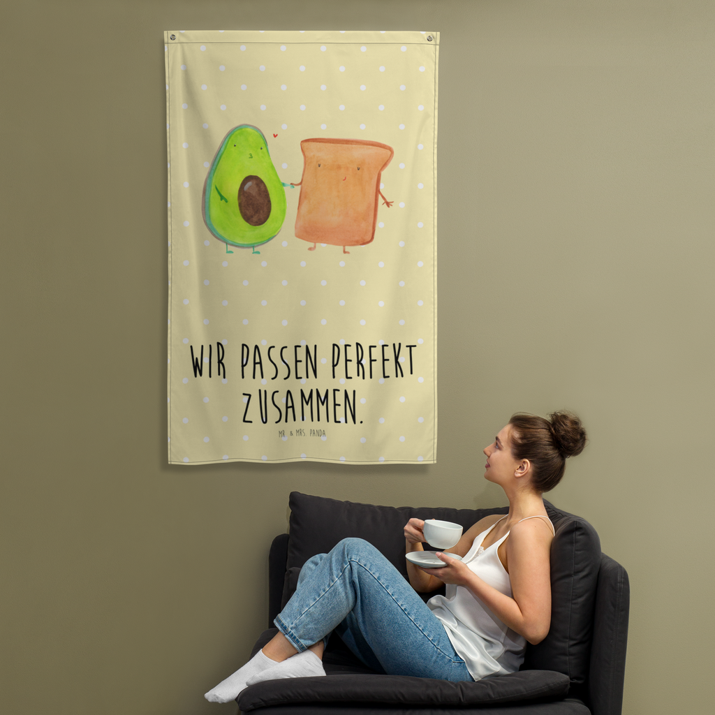 Wandteppich Avocado + Toast Wandbehang, Dekoration, Boho, Wandteppich, Wandtuch, Wanddeko, Tapisserie, Tapestry, Wandbild, Textil-Kunst, Schmuck-Wandbehang, Wand Deko, Kinderzimmer, Kinderzimmer Wand, Kinderzimmer Deko, Kinderzimmer Wanddeko, Avocado, Veggie, Vegan, Gesund, Toast, Toastbrot, Liebespaar, Pärchen, Freund, Freundin, Verlobt, Verlobungsparty, Hochzeit, Hochzeitsgeschenk, Jahrestag, Jahrestagsgeschenk