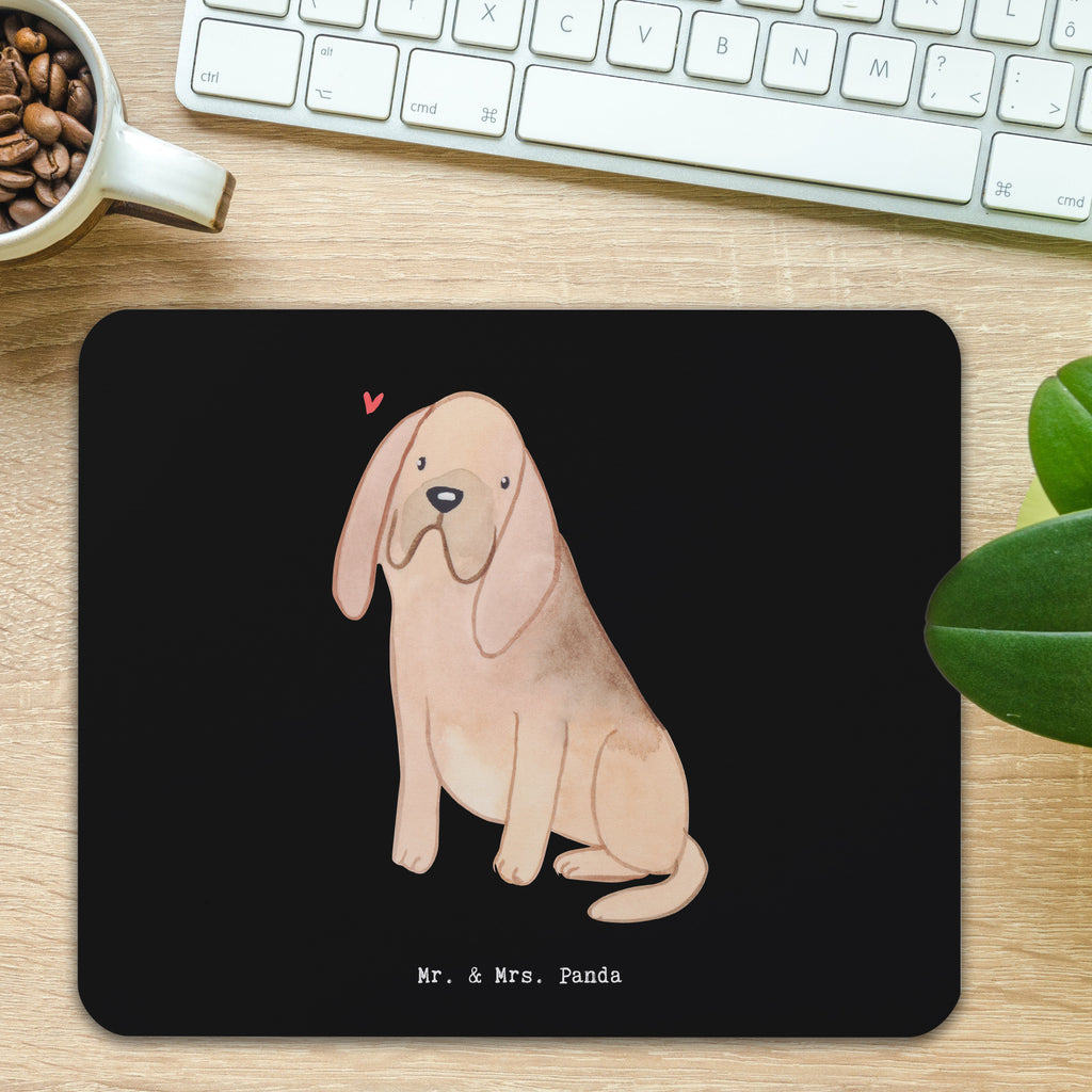 Mauspad Bloodhound Lebensretter Mousepad, Computer zubehör, Büroausstattung, PC Zubehör, Arbeitszimmer, Mauspad, Einzigartiges Mauspad, Designer Mauspad, Mausunterlage, Mauspad Büro, Hund, Hunderasse, Rassehund, Hundebesitzer, Geschenk, Tierfreund, Schenken, Welpe, Bluthund, Bloodhound, St. Hubertushund, Chien de Saint Hubert