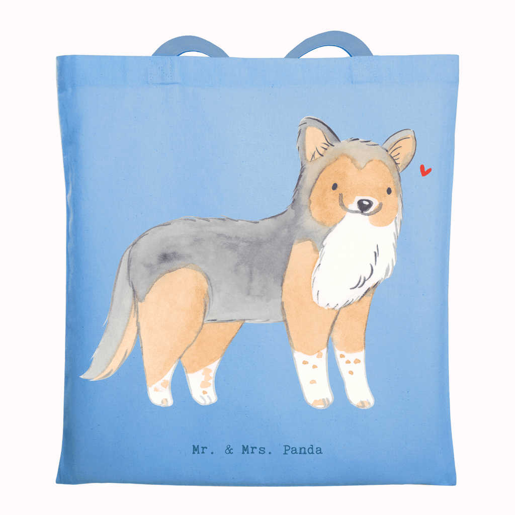 Tragetasche Shetland Sheepdog Lebensretter Beuteltasche, Beutel, Einkaufstasche, Jutebeutel, Stoffbeutel, Tasche, Shopper, Umhängetasche, Strandtasche, Schultertasche, Stofftasche, Tragetasche, Badetasche, Jutetasche, Einkaufstüte, Laptoptasche, Hund, Hunderasse, Rassehund, Hundebesitzer, Geschenk, Tierfreund, Schenken, Welpe, Shetland Sheepdog, Sheltie