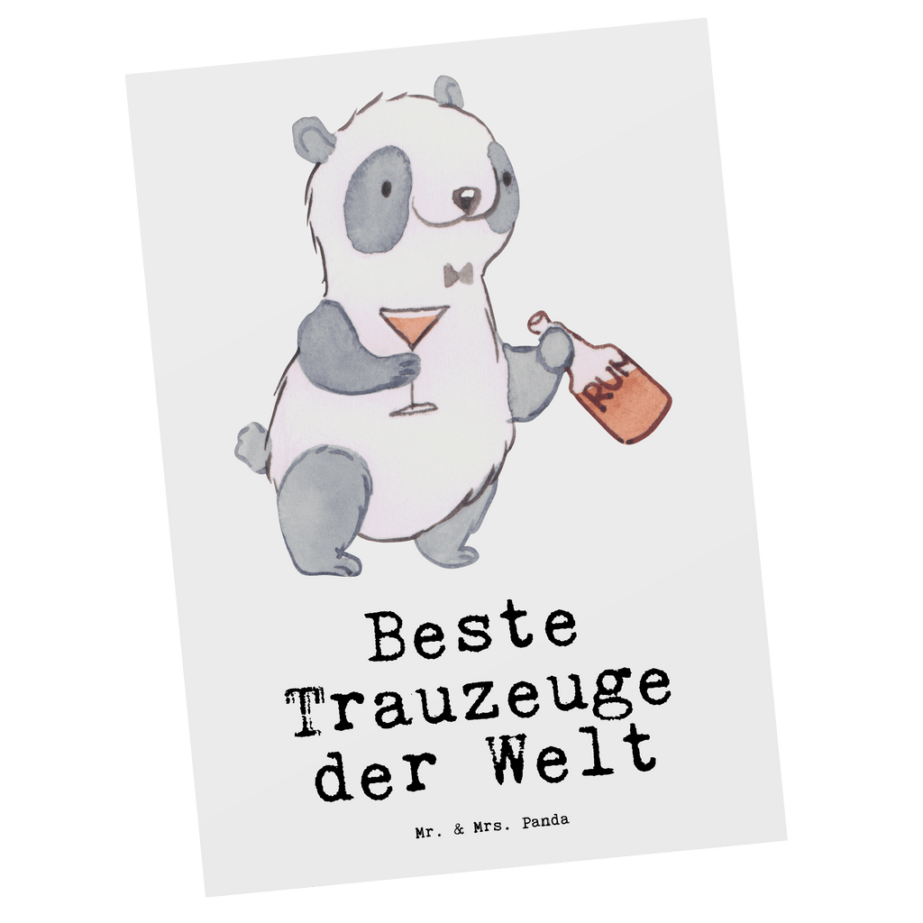 Postkarte Panda Bester Trauzeuge der Welt Postkarte, Karte, Geschenkkarte, Grußkarte, Einladung, Ansichtskarte, Geburtstagskarte, Einladungskarte, Dankeskarte, Ansichtskarten, Einladung Geburtstag, Einladungskarten Geburtstag, für, Dankeschön, Geschenk, Schenken, Geburtstag, Geburtstagsgeschenk, Geschenkidee, Danke, Bedanken, Mitbringsel, Freude machen, Geschenktipp, Trauzeugen, Trauzeuge, Trauhzeugen, Hochzeit, Heirat, JGA, Trauung, Kirche, Standesamt, Braut, Bräutigam