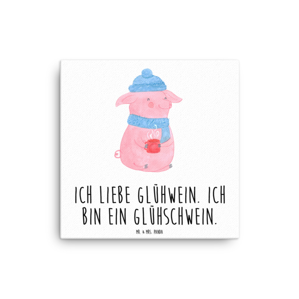 Leinwand Bild Schwein Glühwein Leinwand, Bild, Kunstdruck, Wanddeko, Dekoration, Winter, Weihnachten, Weihnachtsdeko, Nikolaus, Advent, Heiligabend, Wintermotiv, Glühschwein, Glühwein, Weihnachtsmarkt, Punsch