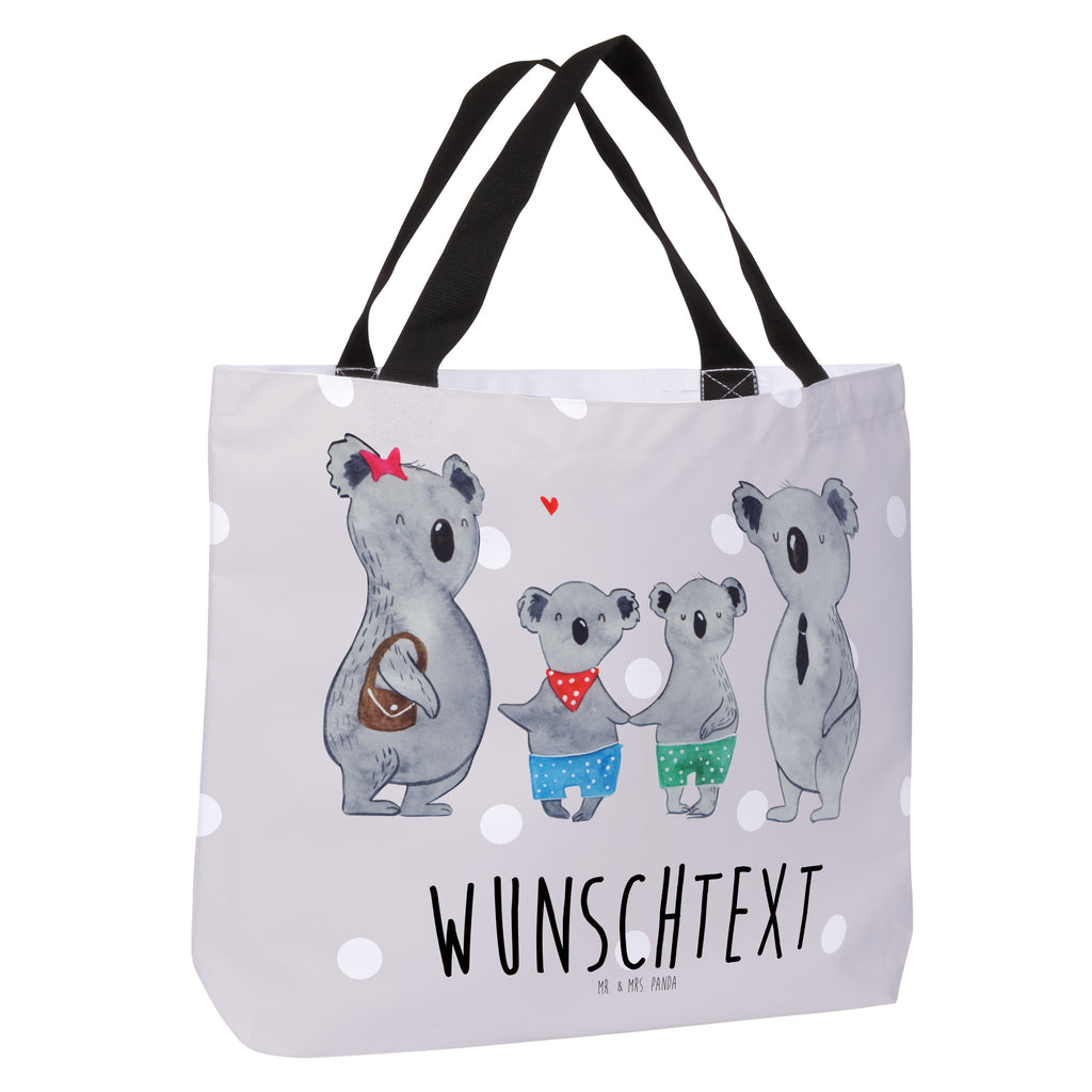 Personalisierter Shopper Koala Familie zwei Personalisierter Beutel, Personalisierte Einkaufstasche, Personalisierte Tasche, Personalisierte Strandtasche, Personalisierter Einkaufsbeutel, Personalisierter Shopper, Personalisierte Schultasche, Personalisierte Freizeittasche, Personalisierter Tragebeutel, Personalisierter Schulbeutel, Personalisierte Alltagstasche, mit Namen, Wunschname, Selbst bedrucken, frei gestalten, Familie, Vatertag, Muttertag, Bruder, Schwester, Mama, Papa, Oma, Opa, Koala, Koalabär, beste Familie, Familienzeit, Familienleben, Koalafamilie, Lieblingsfamilie