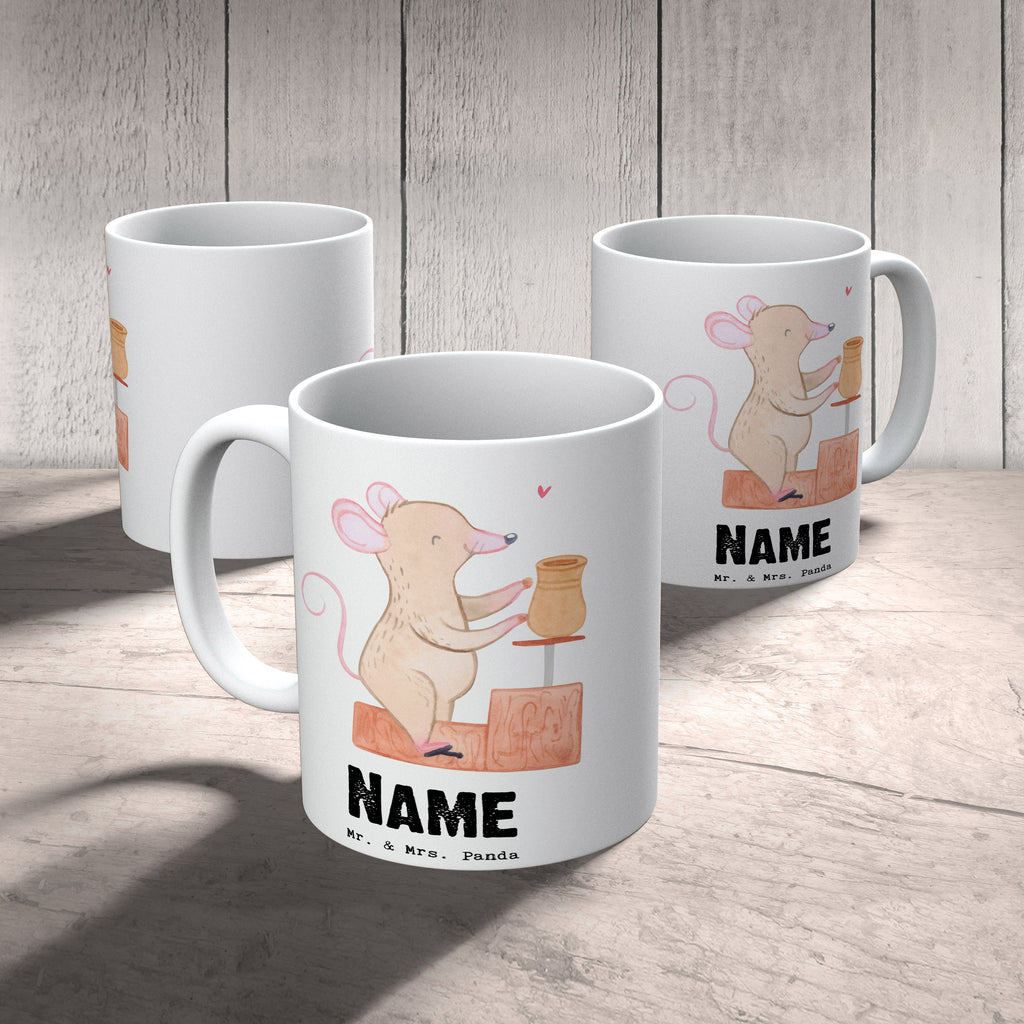 Personalisierte Tasse Maus Töpfern Personalisierte Tasse, Namenstasse, Wunschname, Personalisiert, Tasse, Namen, Drucken, Tasse mit Namen, Geschenk, Sport, Sportart, Hobby, Schenken, Danke, Dankeschön, Auszeichnung, Gewinn, Sportler, Töpfern, Töpferei, Töpferkurs