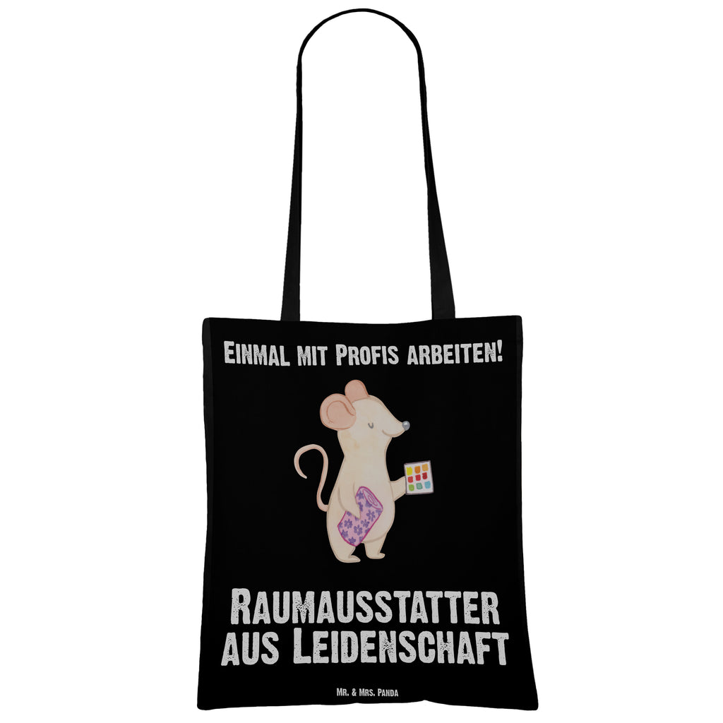 Tragetasche Raumausstatter aus Leidenschaft Beuteltasche, Beutel, Einkaufstasche, Jutebeutel, Stoffbeutel, Tasche, Shopper, Umhängetasche, Strandtasche, Schultertasche, Stofftasche, Tragetasche, Badetasche, Jutetasche, Einkaufstüte, Laptoptasche, Beruf, Ausbildung, Jubiläum, Abschied, Rente, Kollege, Kollegin, Geschenk, Schenken, Arbeitskollege, Mitarbeiter, Firma, Danke, Dankeschön