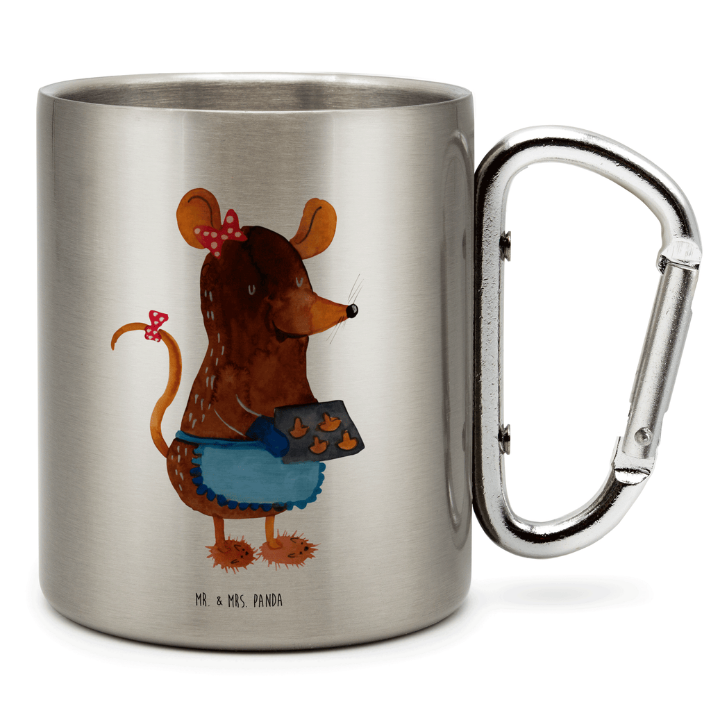 Edelstahlbecher Maus Kekse Edelstahltasse, Karabiner, Edelstahlbecher, Outdoor, Camping, Tasse, Becher, Winter, Weihnachten, Weihnachtsdeko, Nikolaus, Advent, Heiligabend, Wintermotiv, Maus, Kekse, backen, Weihnachtskekse, Plätzchen, Weihnachtsbäckerei, Chaosqueen