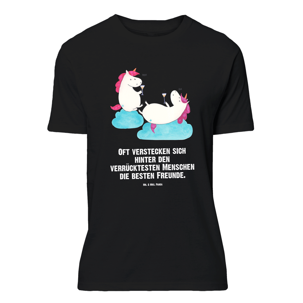 T-Shirt Standard Einhörner Sekt T-Shirt, Shirt, Tshirt, Lustiges T-Shirt, T-Shirt mit Spruch, Party, Junggesellenabschied, Jubiläum, Geburstag, Herrn, Damen, Männer, Frauen, Schlafshirt, Nachthemd, Sprüche, Einhorn, Einhörner, Einhorn Deko, Pegasus, Unicorn, Freundinnen, Freundin, BFF, Sekt, Mädelsabend, Spaß, Korken, Anstoßen, Beste