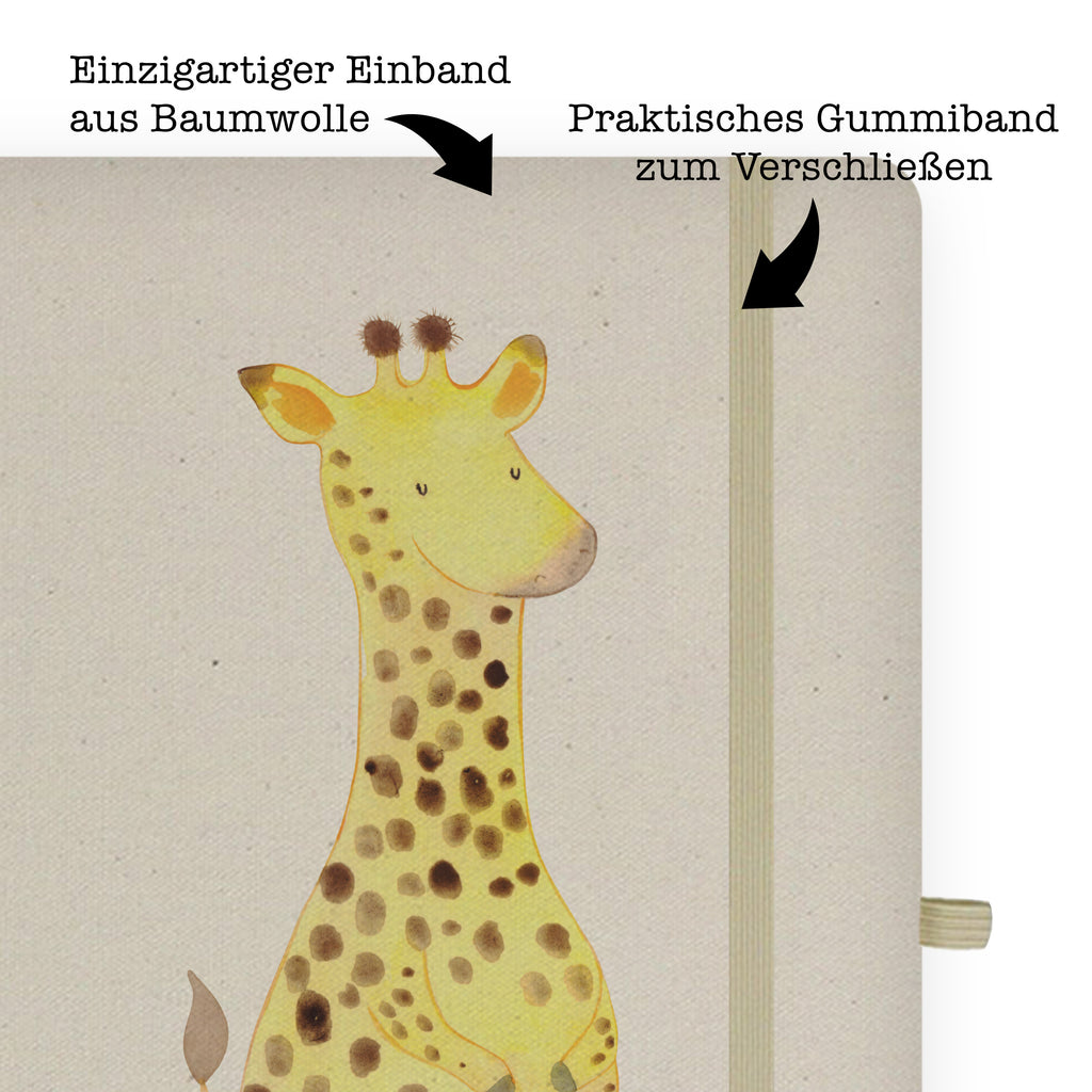 DIN A4 Personalisiertes Notizbuch Giraffe Zufrieden Personalisiertes Notizbuch, Notizbuch mit Namen, Notizbuch bedrucken, Personalisierung, Namensbuch, Namen, Afrika, Wildtiere, Giraffe, Zufrieden, Glück, Abenteuer