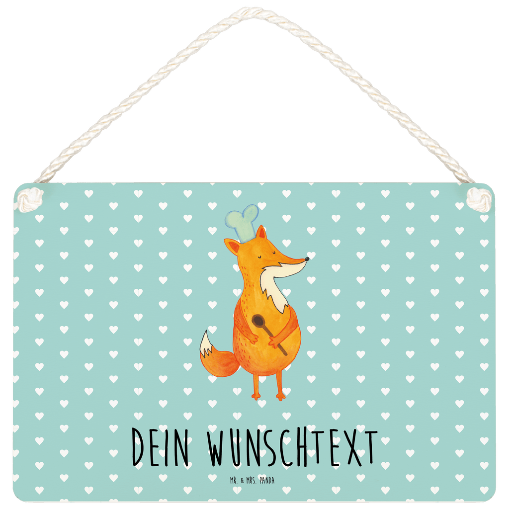 Personalisiertes Deko Schild Fuchs Koch Dekoschild, Deko Schild, Schild, Tür Schild, Türschild, Holzschild, Wandschild, Wanddeko, Fuchs, Füchse, Koch Geschenk, Küche Spruch, Küche Deko, Köche, Bäcker, Party Spruch, Spruch lustig, witzig