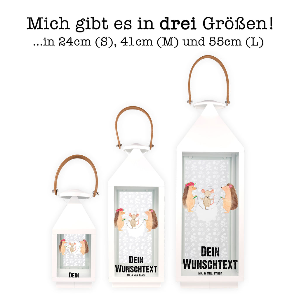 Personalisierte Deko Laterne Igel Seilhüpfen Gartenlampe, Gartenleuchte, Gartendekoration, Gartenlicht, Laterne kleine Laternen, XXL Laternen, Laterne groß, Tiermotive, Gute Laune, lustige Sprüche, Tiere, Igel, Maus, Seilspringen, Seilhüpfen, Kinder, Kindergarten