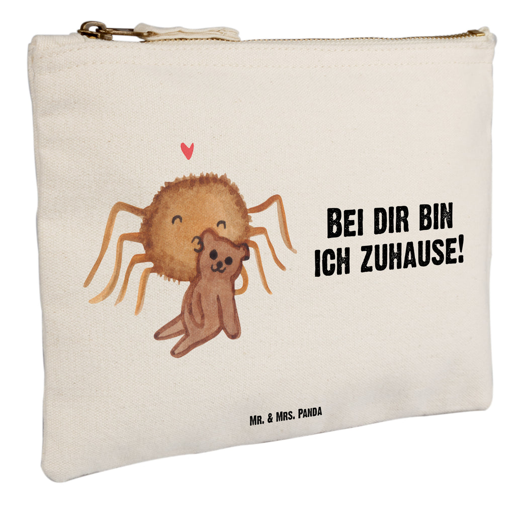 Schminktasche Spinne Agathe Teddy Schminktasche, Kosmetiktasche, Kosmetikbeutel, Stiftemäppchen, Etui, Federmappe, Makeup, XXL, Schminketui, Kosmetiketui, Schlamperetui, Spinne Agathe, Spinne, Agathe, Videos, Merchandise, Freundschaft, Liebesgeschenk, Verliebt, Liebesbeweis, Teddy, Treue, Miteinander, Dankeschön