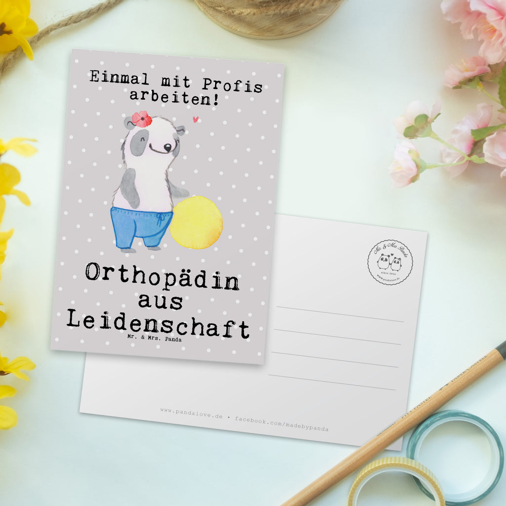 Postkarte Orthopädin aus Leidenschaft Postkarte, Karte, Geschenkkarte, Grußkarte, Einladung, Ansichtskarte, Geburtstagskarte, Einladungskarte, Dankeskarte, Ansichtskarten, Einladung Geburtstag, Einladungskarten Geburtstag, Beruf, Ausbildung, Jubiläum, Abschied, Rente, Kollege, Kollegin, Geschenk, Schenken, Arbeitskollege, Mitarbeiter, Firma, Danke, Dankeschön, Orthopädin, Fachärztin, Orthopädie, Praxis, Eröffnung