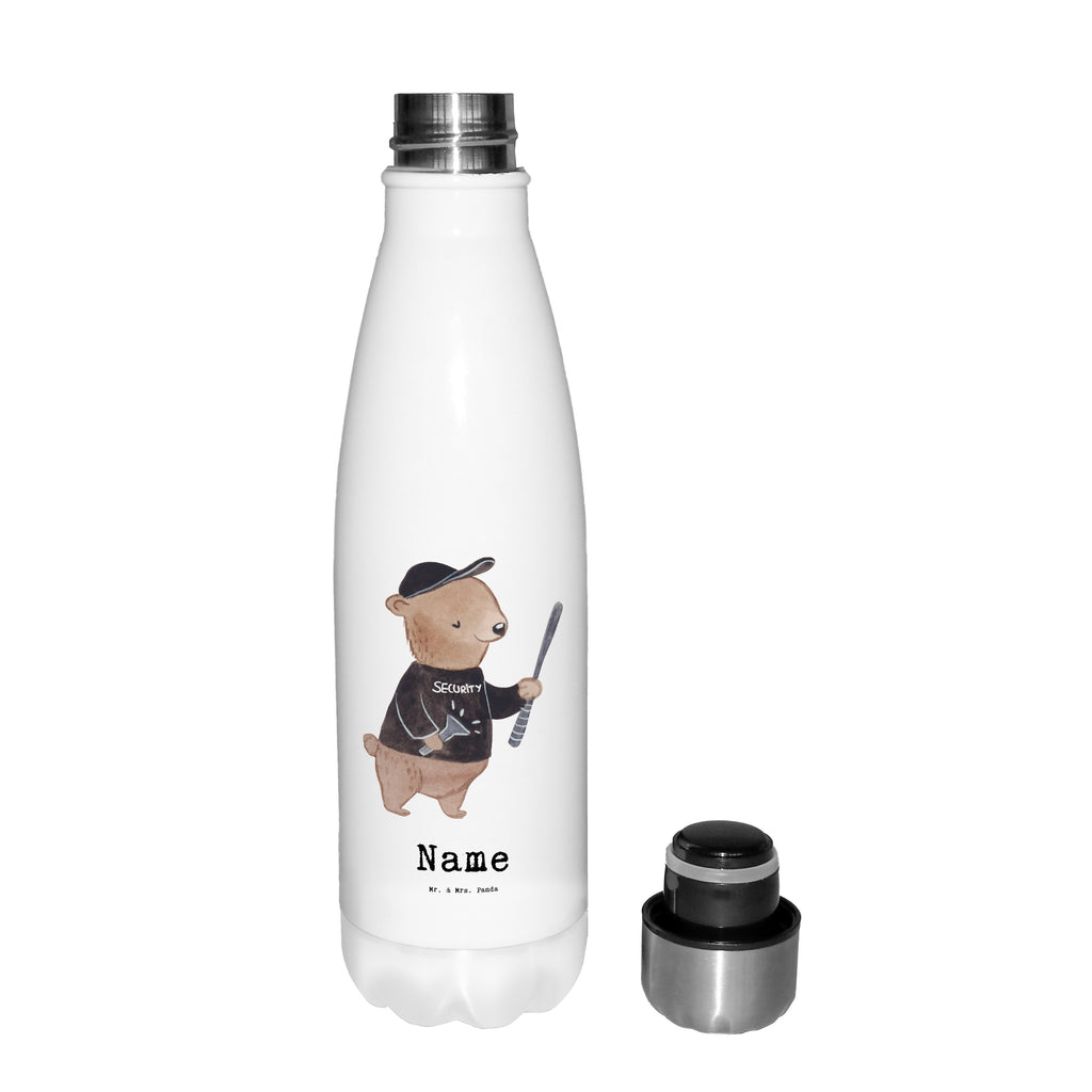 Personalisierte Thermosflasche Bodyguard mit Herz Personalisierte Isolierflasche, Personalisierte Thermoflasche, Personalisierte Trinkflasche, Trinkflasche Mit Namen, Wunschname, Bedrucken, Namensflasche, Beruf, Ausbildung, Jubiläum, Abschied, Rente, Kollege, Kollegin, Geschenk, Schenken, Arbeitskollege, Mitarbeiter, Firma, Danke, Dankeschön, Bodyguard, Personenschützer