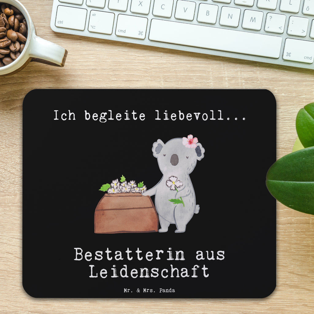 Mauspad Bestatterin aus Leidenschaft Mousepad, Computer zubehör, Büroausstattung, PC Zubehör, Arbeitszimmer, Mauspad, Einzigartiges Mauspad, Designer Mauspad, Mausunterlage, Mauspad Büro, Beruf, Ausbildung, Jubiläum, Abschied, Rente, Kollege, Kollegin, Geschenk, Schenken, Arbeitskollege, Mitarbeiter, Firma, Danke, Dankeschön