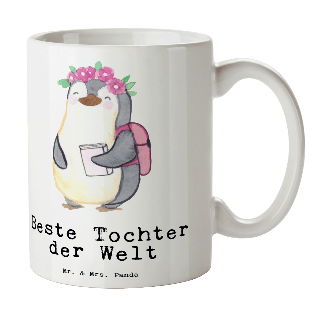 Tasse Pinguin Beste Tochter der Welt Tasse, Kaffeetasse, Teetasse, Becher, Kaffeebecher, Teebecher, Keramiktasse, Porzellantasse, Büro Tasse, Geschenk Tasse, Tasse Sprüche, Tasse Motive, Kaffeetassen, Tasse bedrucken, Designer Tasse, Cappuccino Tassen, Schöne Teetassen, für, Dankeschön, Geschenk, Schenken, Geburtstag, Geburtstagsgeschenk, Geschenkidee, Danke, Bedanken, Mitbringsel, Freude machen, Geschenktipp, Tochter, Töchter, Töchterchen, Geburt, Kleine, Mutter, Vater, Kind, Kinder, Familie, Belohnung