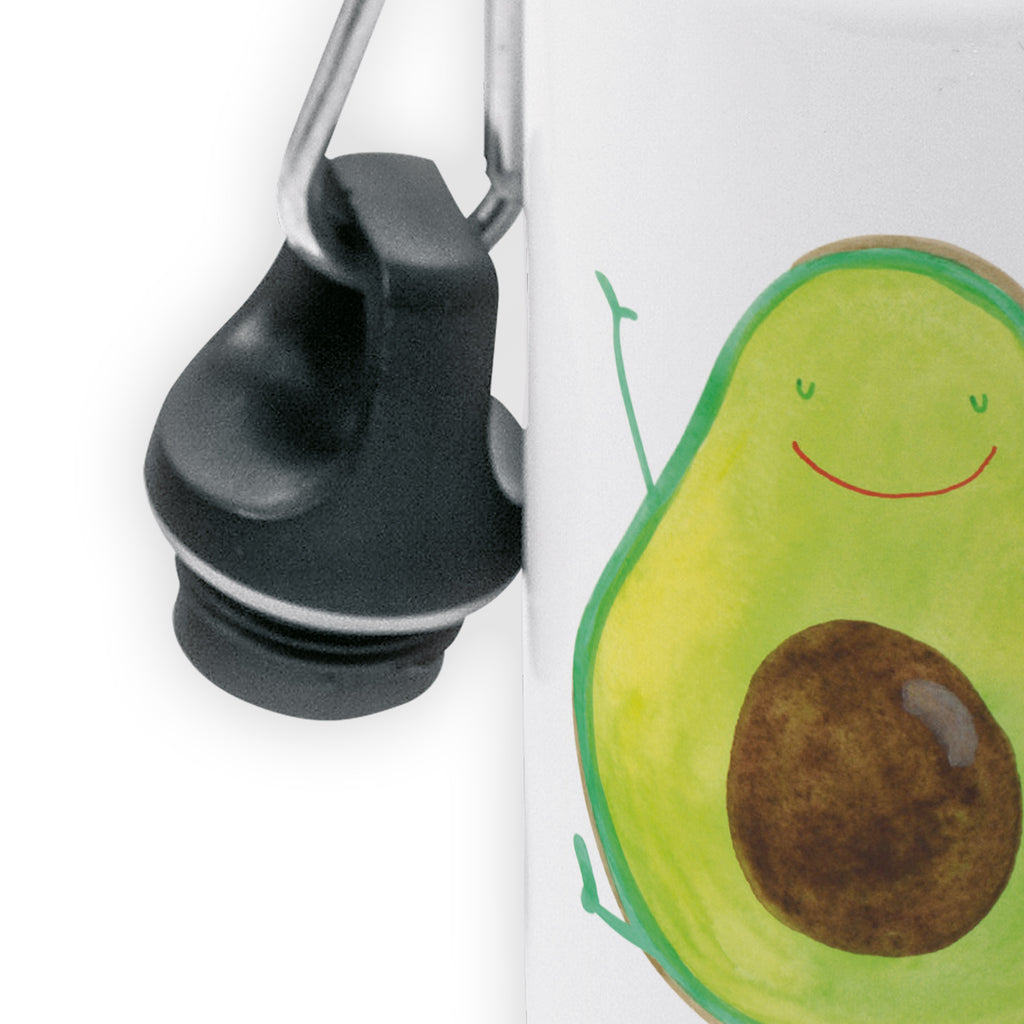 Kindertrinkflasche Avocado Happy Kindertrinkflasche, Kinder Trinkflasche, Trinkflasche, Flasche, Kinderflasche, Kinder, Kids, Kindergarten Flasche, Grundschule, Jungs, Mädchen, Avocado, Veggie, Vegan, Gesund, Chaos