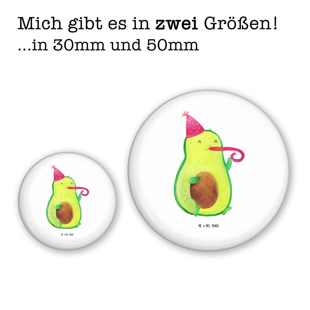 Button Avocado Partyhupe 50mm Button, Button, Pin, Anstecknadel, Avocado, Veggie, Vegan, Gesund, Party, Feierlichkeit, Feier, Fete, Geburtstag, Gute Laune, Tröte