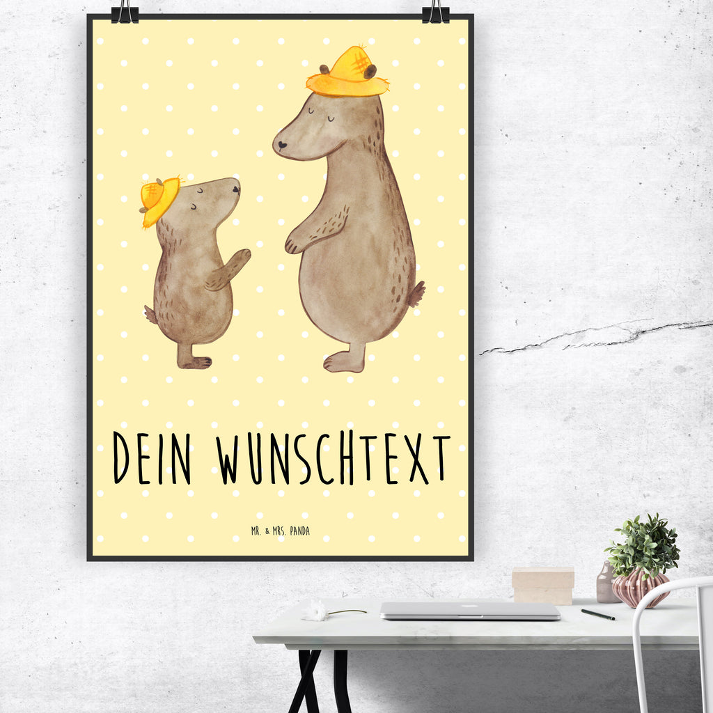 Personalisiertes Poster Bären mit Hut Personalisiertes Poster, Personalisiertes Wandposter, Personalisiertes Bild, Personalisierte Wanddeko, Personalisiertes Küchenposter, Personalisiertes Kinderposter, Personalisierte Wanddeko Bild, Personalisierte Raumdekoration, Personalisierte Wanddekoration, Personalisiertes Handgemaltes Poster, Personalisiertes Designposter, Personalisierter Kunstdruck, Personalisierter Posterdruck, Poster mit Namen, Wandposter mit Namen, Bild mit Namen, Wanddeko mit Namen, Küchenposter mit Namen, Kinderposter mit Namen, Wanddeko Bild mit Namen, Raumdekoration mit Namen, Wanddekoration mit Namen, Kunstdruck mit Namen, Posterdruck mit Namen, Wunschtext Poster, Poster selbst gestalten., Familie, Vatertag, Muttertag, Bruder, Schwester, Mama, Papa, Oma, Opa, Bär, Bären, Vater, Papi, Paps, Dad, Daddy, Lieblingsmensch, Sohn, Söhne, Kind, Kinder, Vater-Sohn, Family, Vorbild