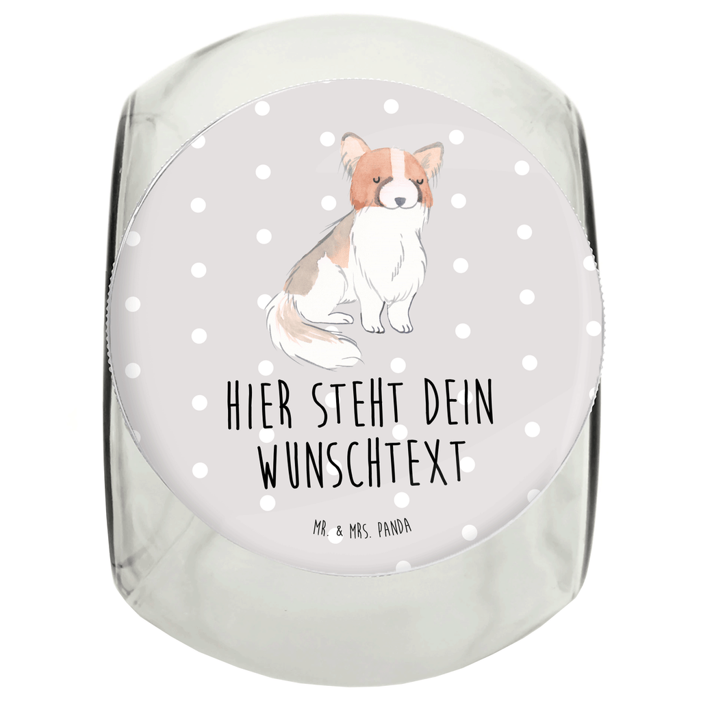 Personalisiertes Leckerli Glas Papillon Lebensretter Personalisiertes Leckerli Glas, Personalisiertes Leckerliglas, Personalisiertes Leckerli Glas Hund, Personalisiertes Leckerli Glas Katze, Personalisierte Leckerli Dose, Personalisierter Hundeleckerlies Behälter, Hund, Hunderasse, Rassehund, Hundebesitzer, Geschenk, Tierfreund, Schenken, Welpe, Kontinentaler Zwergspaniel, Papillon