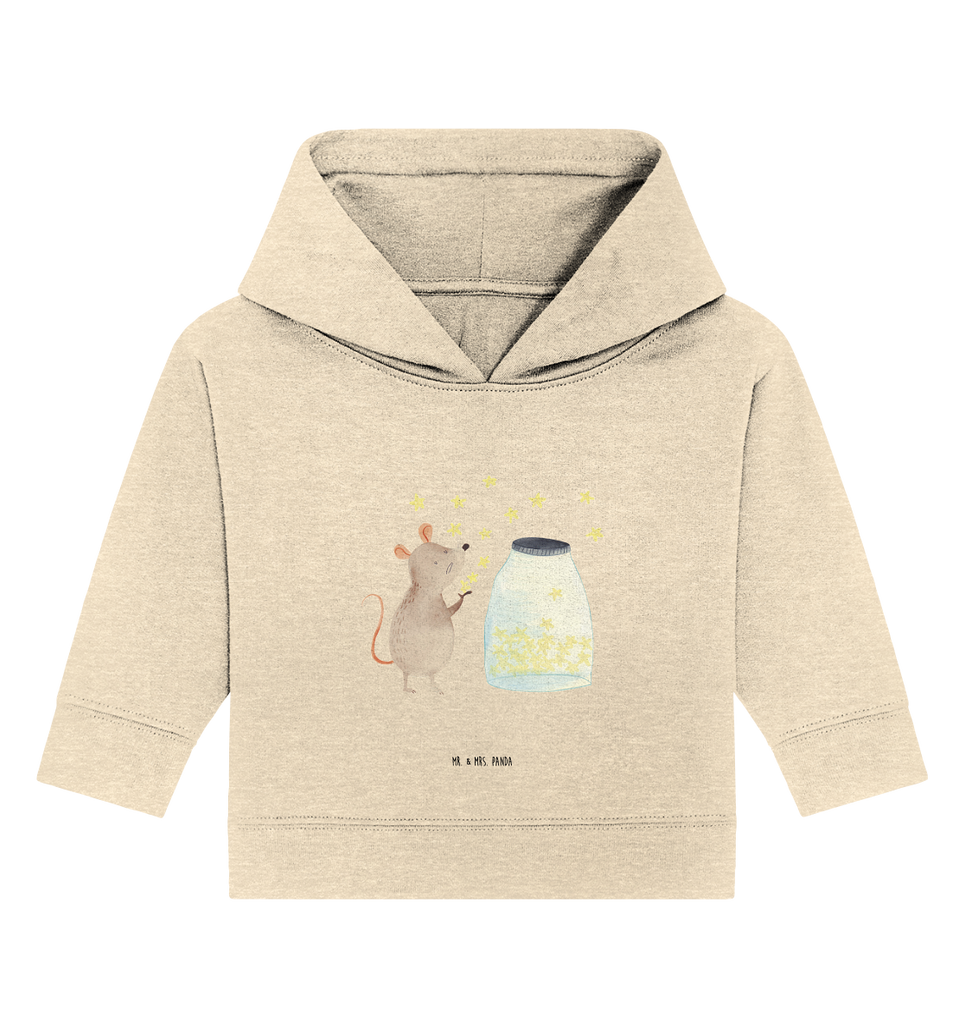 Organic Baby Hoodie Maus Sterne Baby Kapuzenshirt, Baby Kapuzensweatshirt, Baby Hoodie, Baby Pullover, Tiermotive, Gute Laune, lustige Sprüche, Tiere, Maus, Sterne, Wunsch, Kind, Taufe, Taufgeschenk, Geburt, Schwangerschaft, erstes Kind, Kindergeburtstag, Geburtstag, Hoffnung, Träume