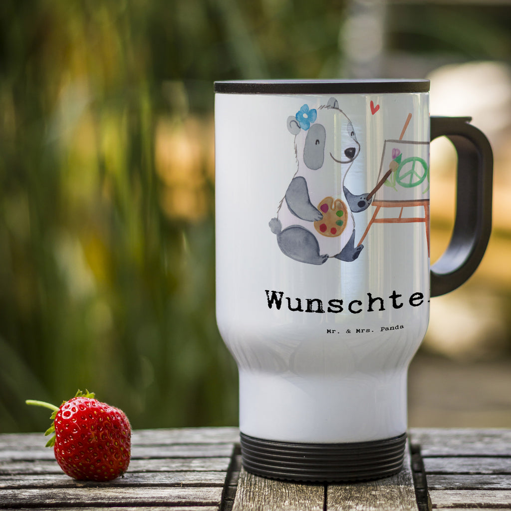 Personalisierter Thermobecher Künstlerin mit Herz Personalisierter Thermobecher, Personalisierter To Go Becher, Personalisierte Thermotasse, Personalisierter Kaffeebecher, Personalisierter Isolierbecher, Thermobecher personalisieren, Thermobecher mit Namen, Thermobecher selbst gestalten, Wunschname, Spülmaschinenfest, Bedrucken, Isolierbecher mit Namen, Isolierbecher selbst gestalten, Thermotasse personalisieren, Thermotasse mit Namen, Beruf, Ausbildung, Jubiläum, Abschied, Rente, Kollege, Kollegin, Geschenk, Schenken, Arbeitskollege, Mitarbeiter, Firma, Danke, Dankeschön, Künstlerin, Malerin, Kunstmalerin, Galerie Eröffnung, Kunstschule