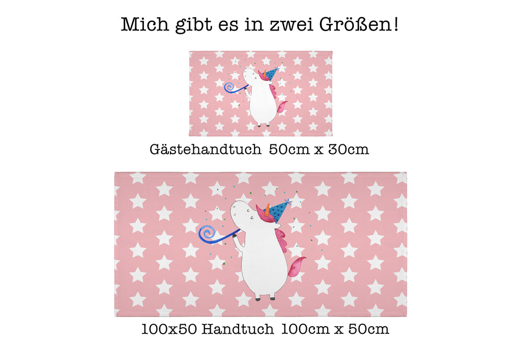 Handtuch Einhorn Party Gästetuch, Reisehandtuch, Sport Handtuch, Frottier, Kinder Handtuch, Einhorn, Einhörner, Einhorn Deko, Pegasus, Unicorn, Glitzer, Konfetti, Party, Geburtstag, Feier, Fest, Alkohol, Disco, Club