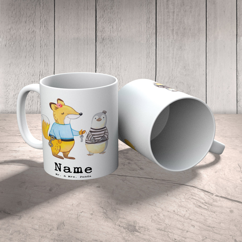 Personalisierte Tasse Justizvollzugsbeamte mit Herz Personalisierte Tasse, Namenstasse, Wunschname, Personalisiert, Tasse, Namen, Drucken, Tasse mit Namen, Beruf, Ausbildung, Jubiläum, Abschied, Rente, Kollege, Kollegin, Geschenk, Schenken, Arbeitskollege, Mitarbeiter, Firma, Danke, Dankeschön, Gefängniswärterin, Justizvollzugsbeamte