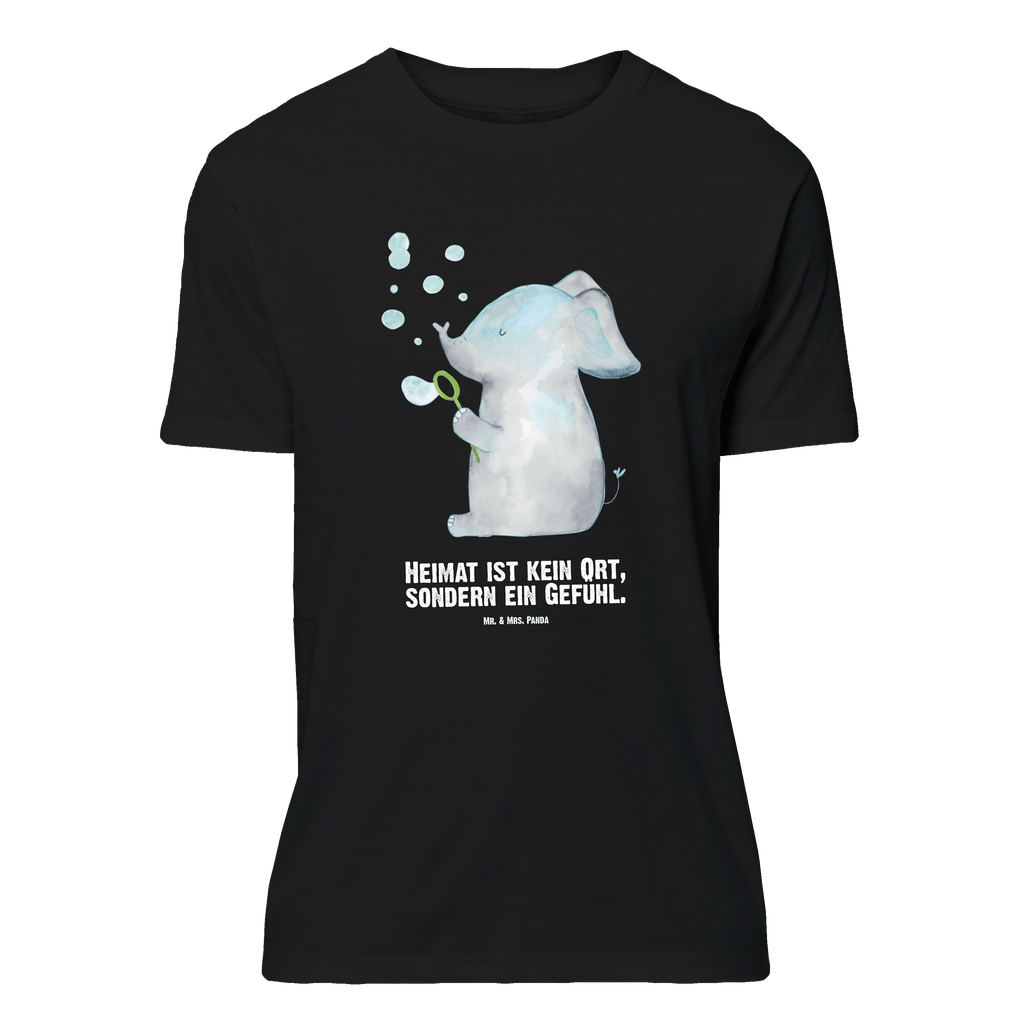 Personalisiertes T-Shirt Elefant Seifenblasen T-Shirt Personalisiert, T-Shirt mit Namen, T-Shirt mit Aufruck, Männer, Frauen, Wunschtext, Bedrucken, Tiermotive, Gute Laune, lustige Sprüche, Tiere, Elefant, Elefanten, Dickhäuter, Rüsseltier, Seifenblasen, Liebe, Heimat, Gefühl. Daheim, Liebesbeweis, Liebesspruch