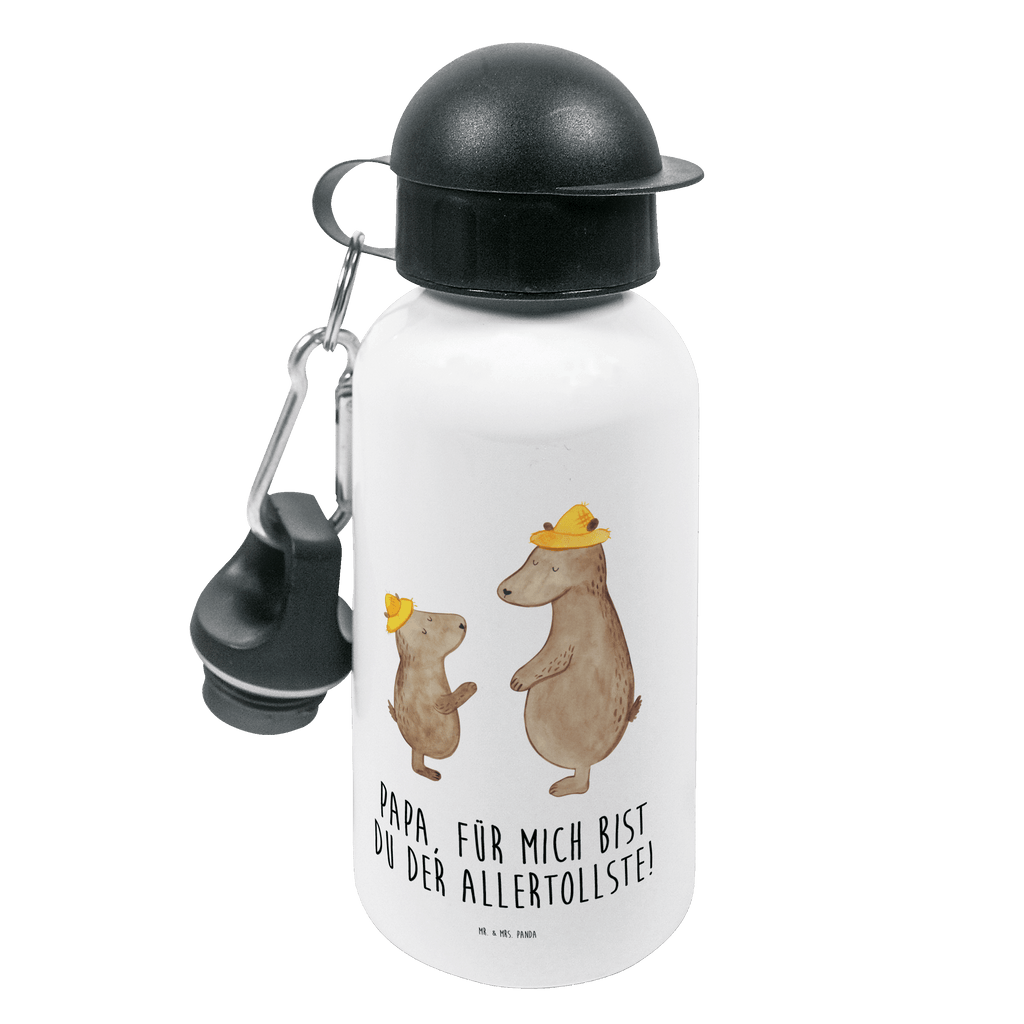 Kindertrinkflasche Bären mit Hut Kindertrinkflasche, Kinder Trinkflasche, Trinkflasche, Flasche, Kinderflasche, Kinder, Kids, Kindergarten Flasche, Grundschule, Jungs, Mädchen, Familie, Vatertag, Muttertag, Bruder, Schwester, Mama, Papa, Oma, Opa, Bär, Bären, Vater, Papi, Paps, Dad, Daddy, Lieblingsmensch, Sohn, Söhne, Kind, Vater-Sohn, Family, Vorbild