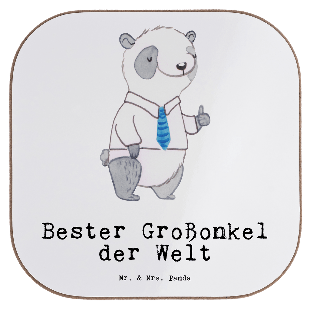 Quadratische Untersetzer Panda Bester Großonkel der Welt Untersetzer, Bierdeckel, Glasuntersetzer, Untersetzer Gläser, Getränkeuntersetzer, Untersetzer aus Holz, Untersetzer für Gläser, Korkuntersetzer, Untersetzer Holz, Holzuntersetzer, Tassen Untersetzer, Untersetzer Design, für, Dankeschön, Geschenk, Schenken, Geburtstag, Geburtstagsgeschenk, Geschenkidee, Danke, Bedanken, Mitbringsel, Freude machen, Geschenktipp, Großonkel, Onkel