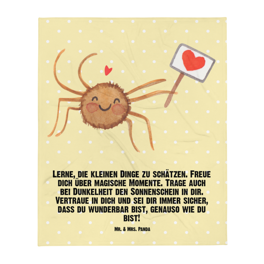 Kuscheldecke Spinne Agathe Motivation Decke, Wohndecke, Tagesdecke, Wolldecke, Sofadecke, Spinne Agathe, Spinne, Agathe, Videos, Merchandise, Motivation, Glück, Liebe, Vertrauen, Dankeschön