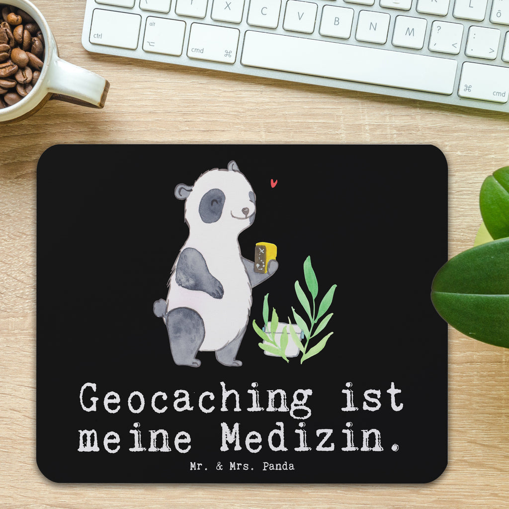 Mauspad Panda Geocaching Medizin Mousepad, Computer zubehör, Büroausstattung, PC Zubehör, Arbeitszimmer, Mauspad, Einzigartiges Mauspad, Designer Mauspad, Mausunterlage, Mauspad Büro, Geschenk, Sport, Sportart, Hobby, Schenken, Danke, Dankeschön, Auszeichnung, Gewinn, Sportler, Geocaching, Schatzsuchen, GPS Schnitzeljagd, Opencaching