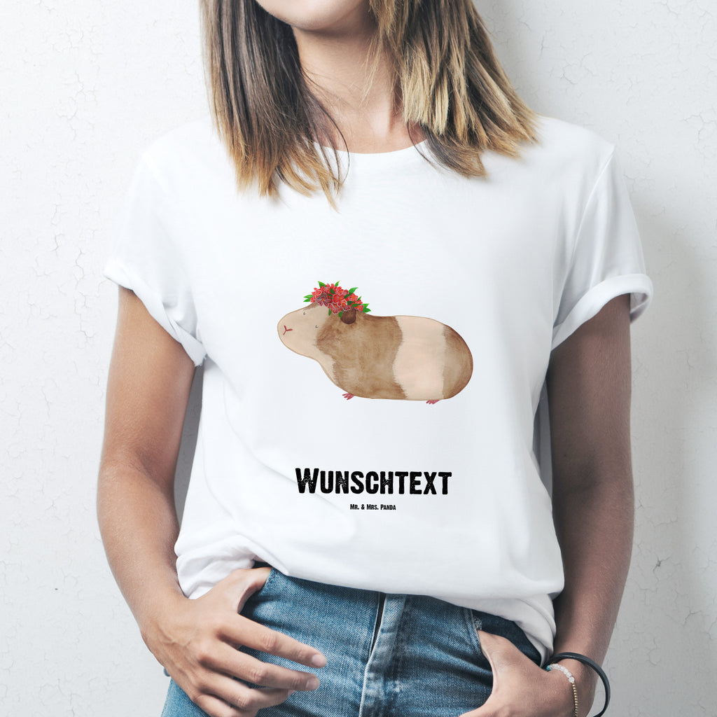 Personalisiertes T-Shirt Meerschweinchen weise T-Shirt Personalisiert, T-Shirt mit Namen, T-Shirt mit Aufruck, Männer, Frauen, Tiermotive, Gute Laune, lustige Sprüche, Tiere, Meerschweinchen, Meerie, Meeries, Wunder, Blumenkind, Realität, Spruch, Weisheit, Motivation, Wunderland