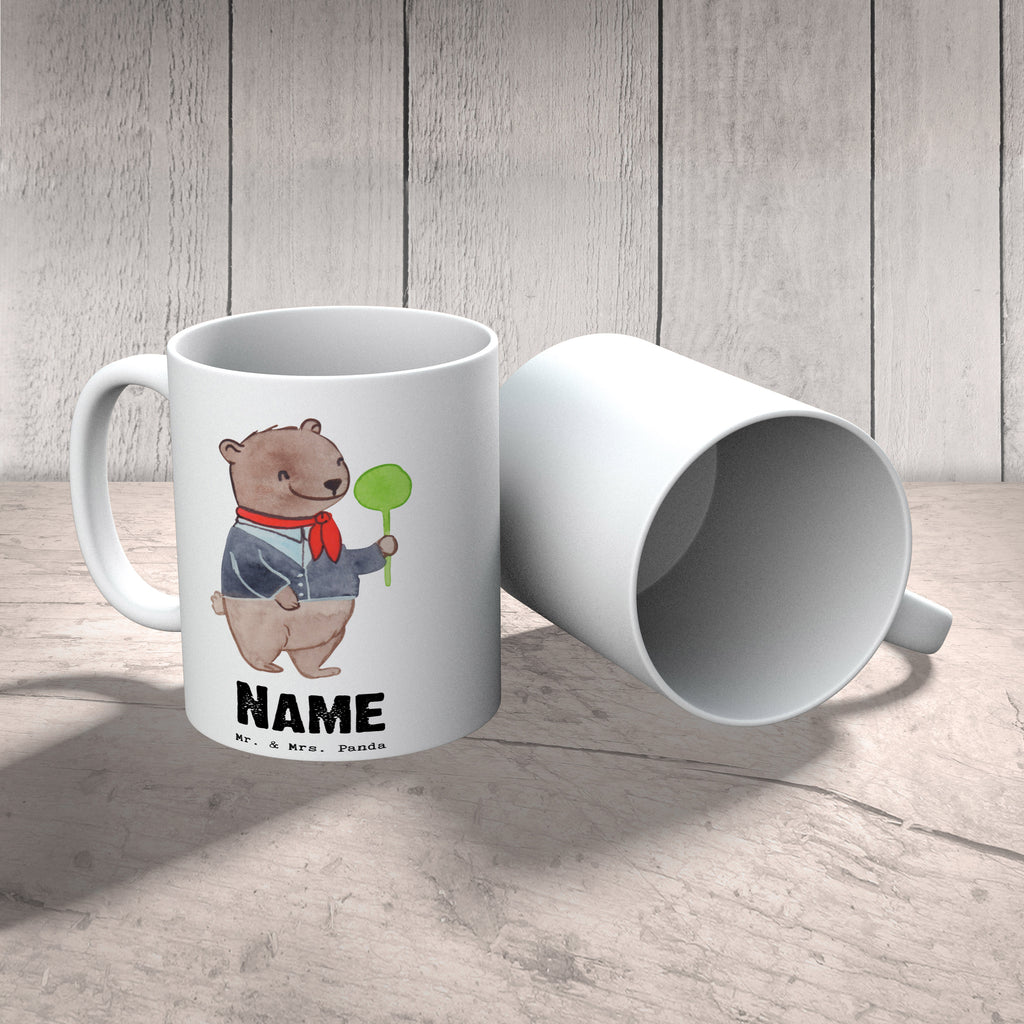 Personalisierte Tasse Schaffnerin mit Herz Personalisierte Tasse, Namenstasse, Wunschname, Personalisiert, Tasse, Namen, Drucken, Tasse mit Namen, Beruf, Ausbildung, Jubiläum, Abschied, Rente, Kollege, Kollegin, Geschenk, Schenken, Arbeitskollege, Mitarbeiter, Firma, Danke, Dankeschön