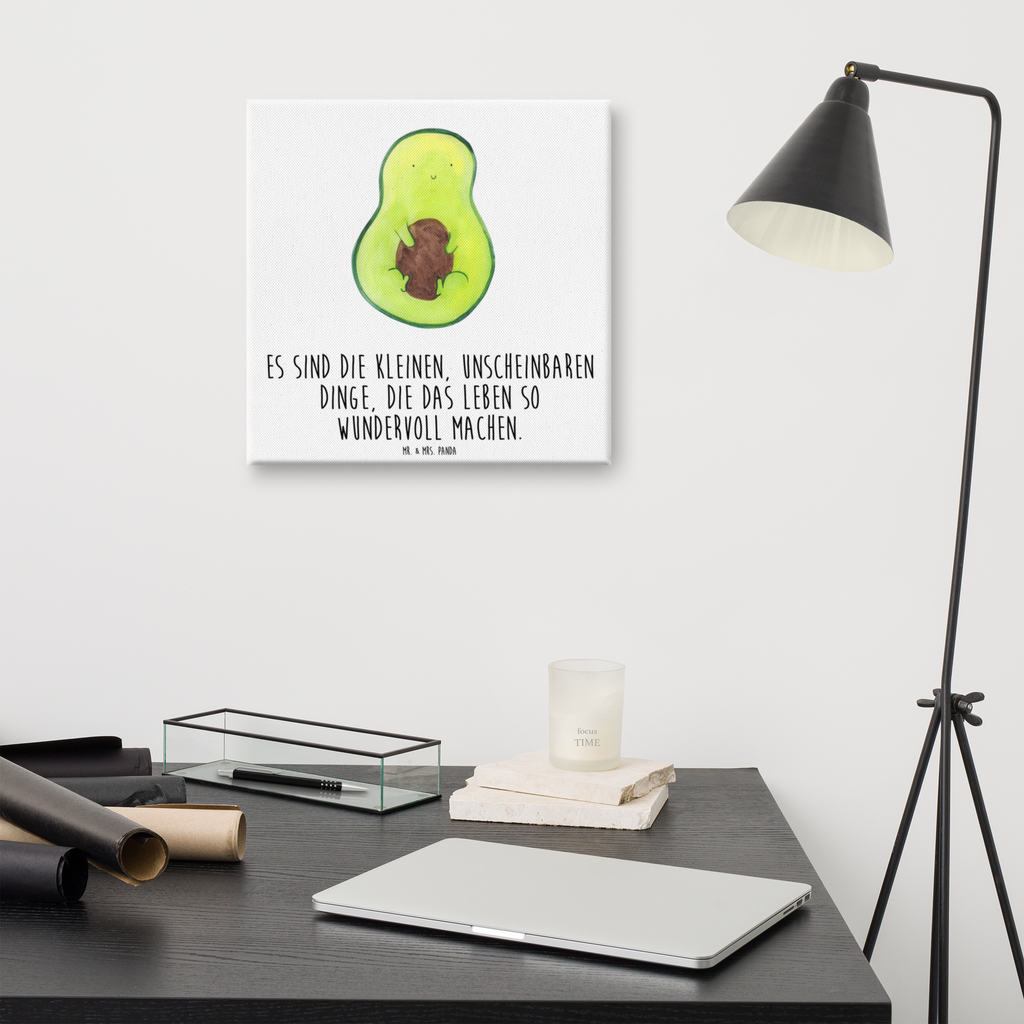 Leinwand Bild Avocado Kern Leinwand, Bild, Kunstdruck, Wanddeko, Dekoration, Avocado, Veggie, Vegan, Gesund, Avokado, Avocadokern, Kern, Pflanze, Spruch Leben